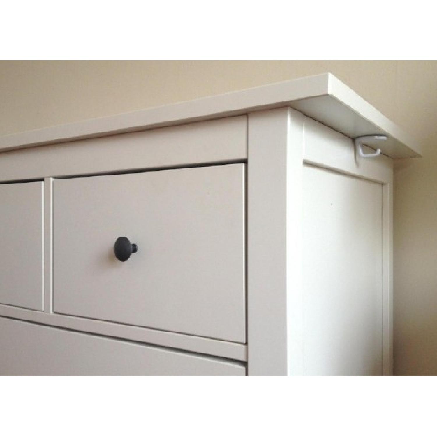 Ikea White Hemnes Wide Dresser - image-3