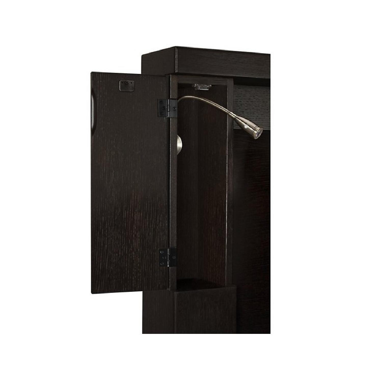 Tocara Dark Tone Platform Storage Bed Frame + 2 Nightstands + Chest of Drawers - image-6