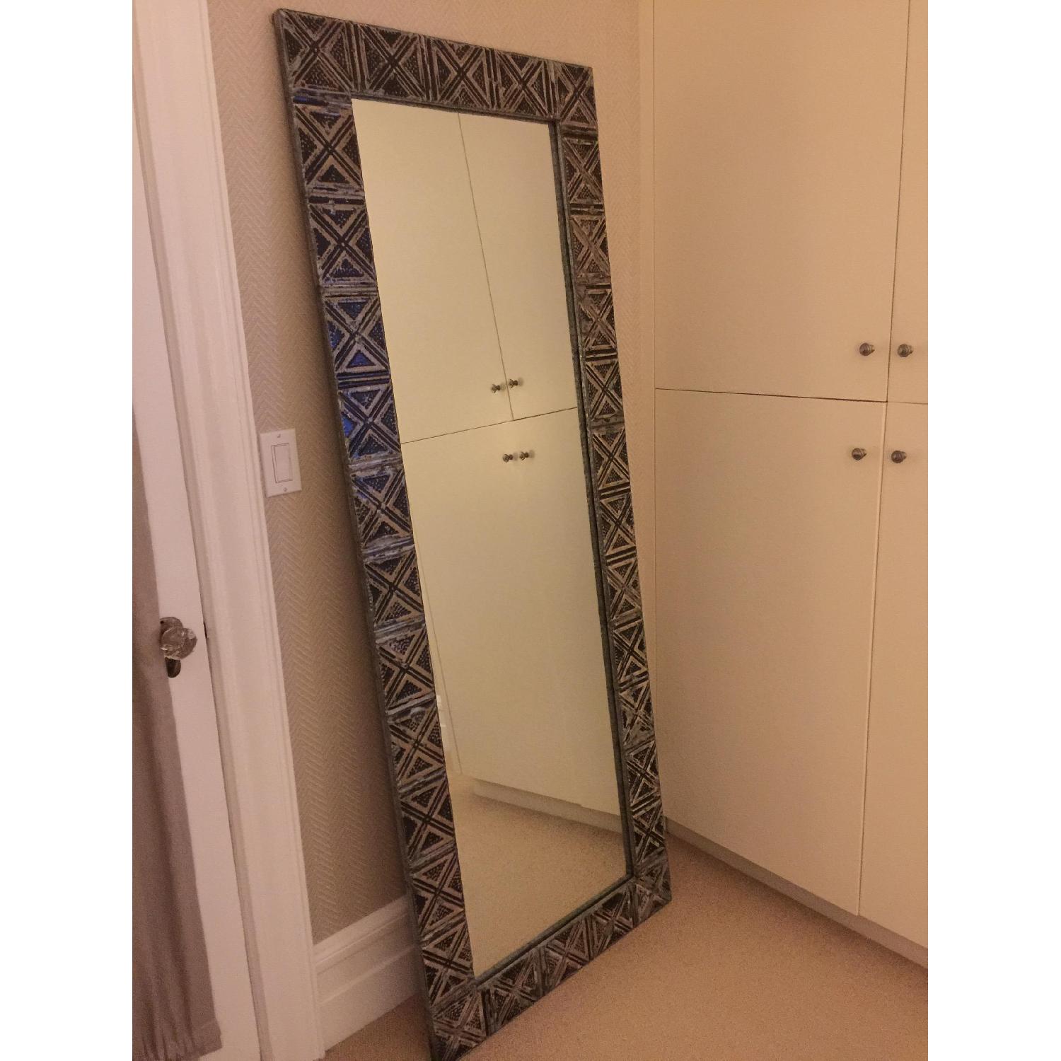 Olde Good Things Tin Ceiling Tile Mirror - image-1