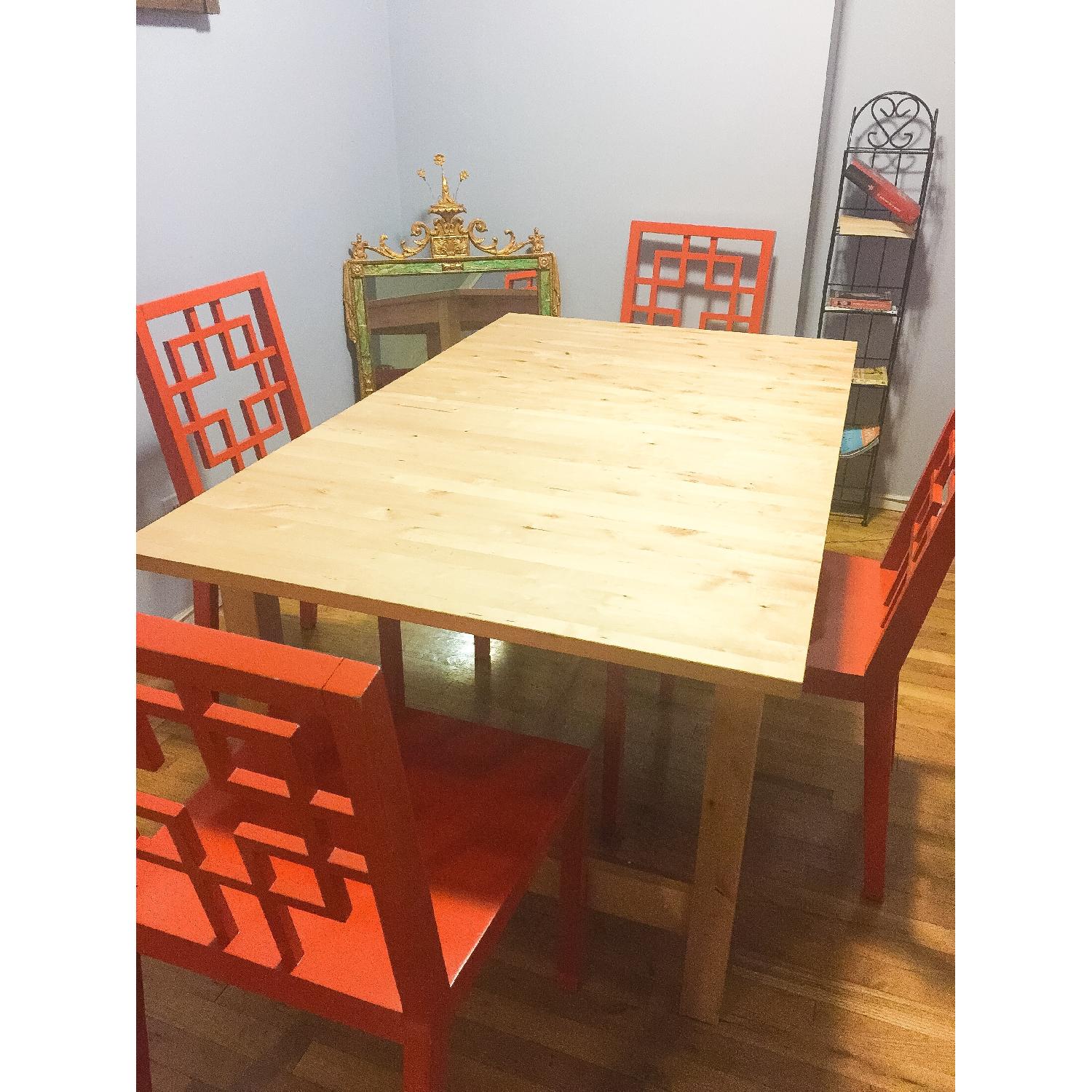 Ikea Norden Dining Table w/ 4 Chairs AptDeco