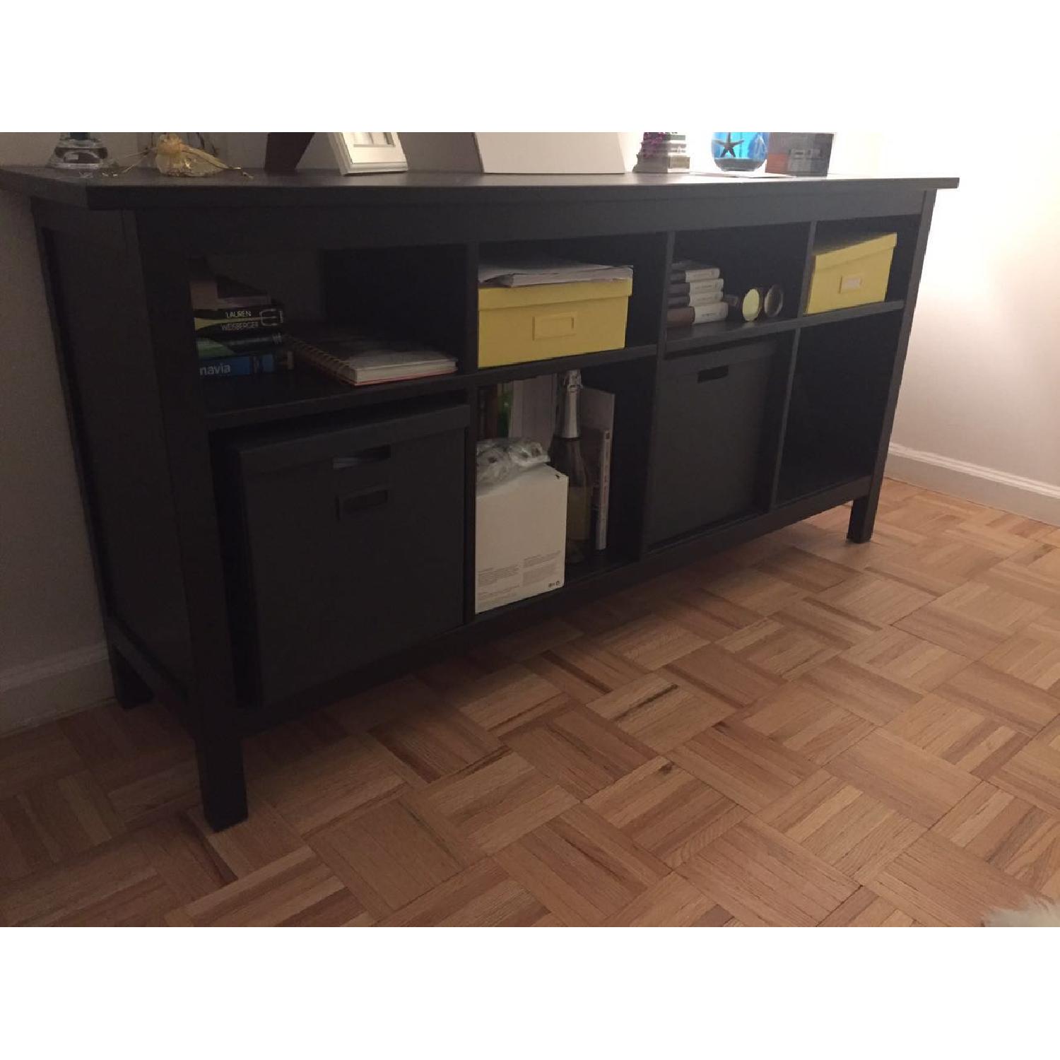 Ikea Media Storage w/ 8 Cubbies & 4 Drawer Dresser - image-3