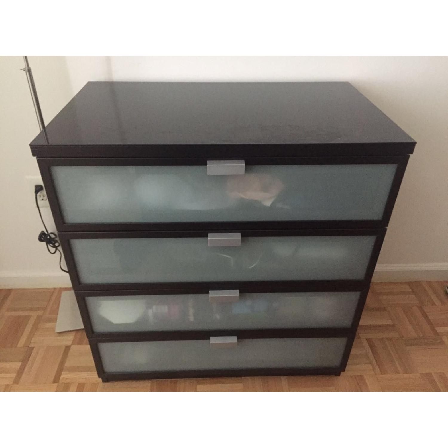Ikea Media Storage w/ 8 Cubbies & 4 Drawer Dresser - image-4