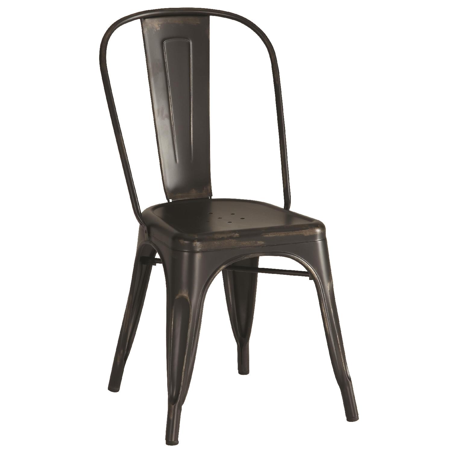galvanized metal chairs metal cafe rustic galvanized metal dining chairs in antique black finish aptdeco galvanized metal chairs metal cafe rustic galvanized metal dining chairs in antique black finish aptdeco