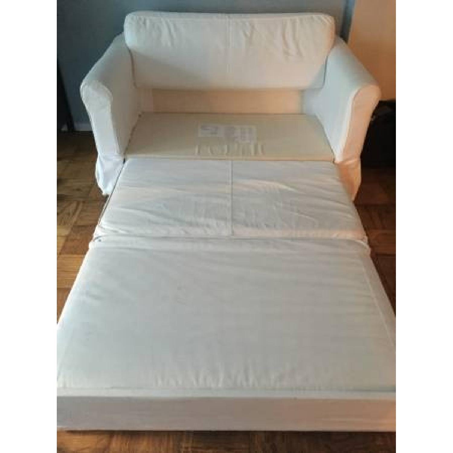 Ikea Loveseat w/ Pull-Out Bed - image-1