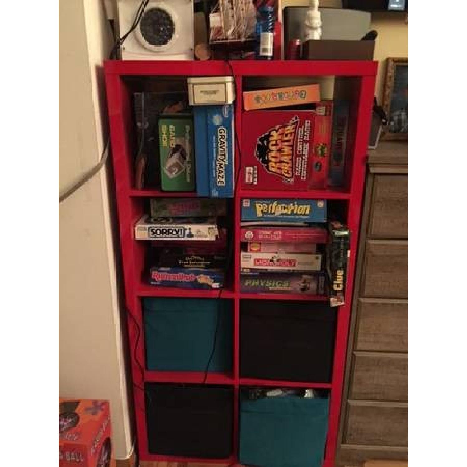 Ikea Shelving Unit w/ Cubbies - image-3