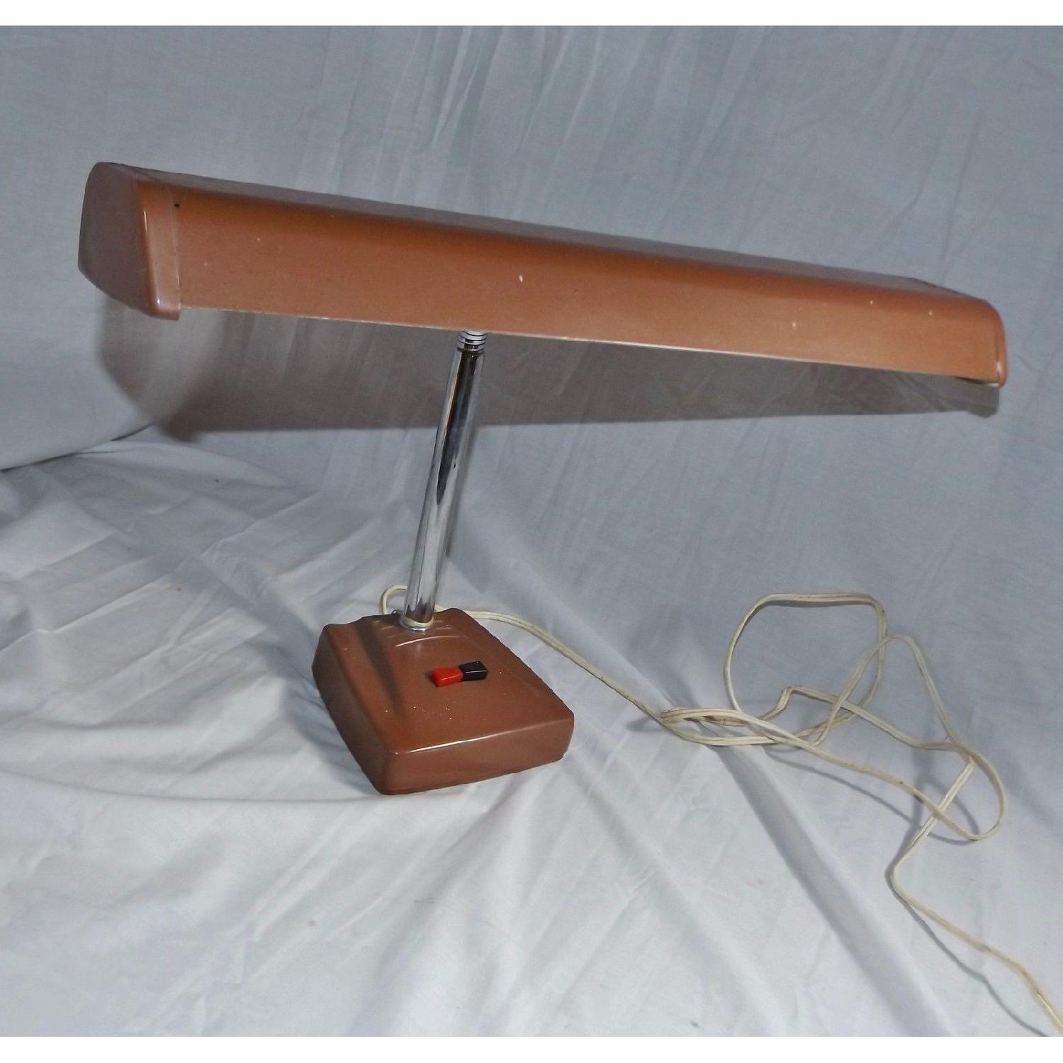 Vintage Silvire Gooseneck Fluorescent Desk Lamp - image-2