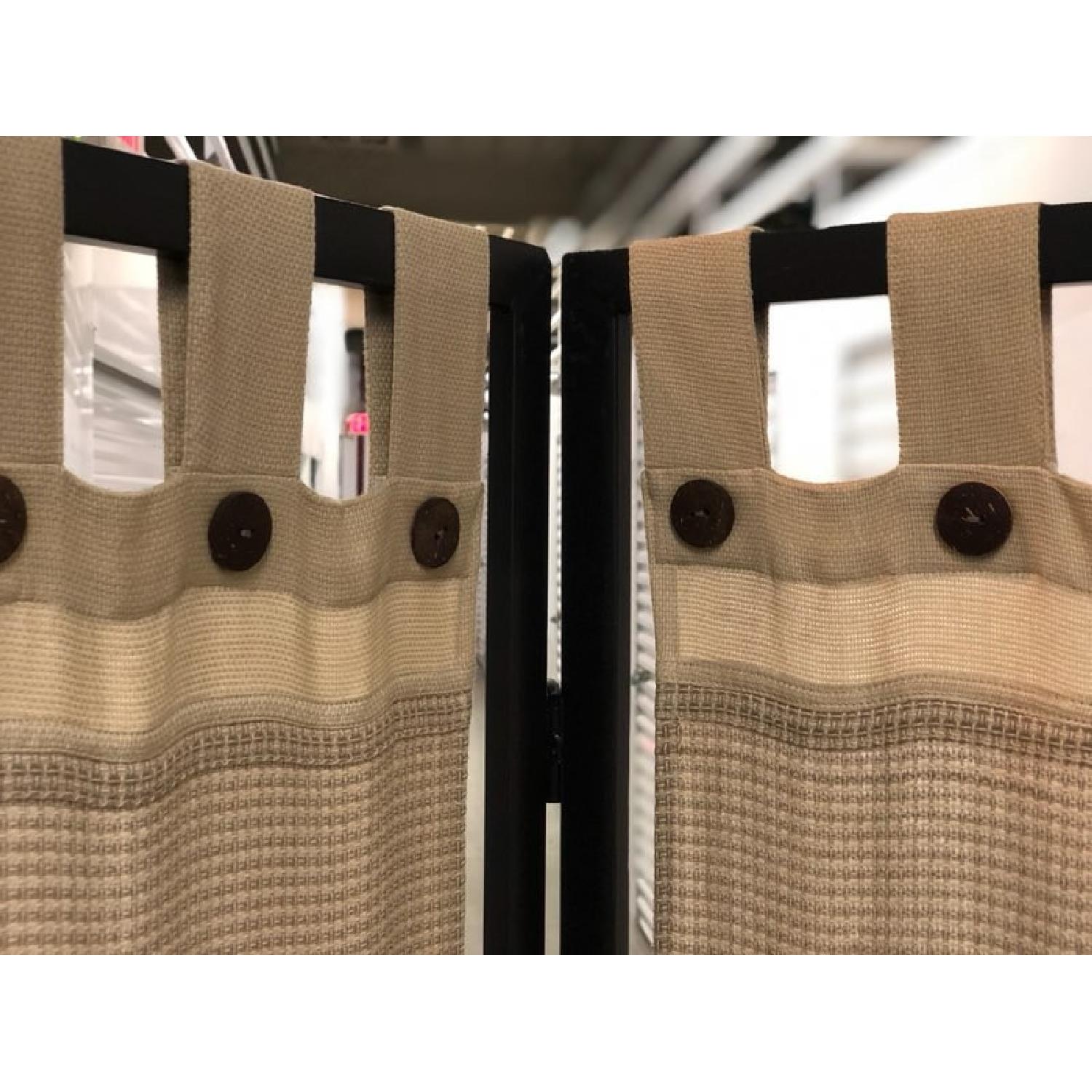 Pier 1 Slate & Iron Wine Rack Table - image-4