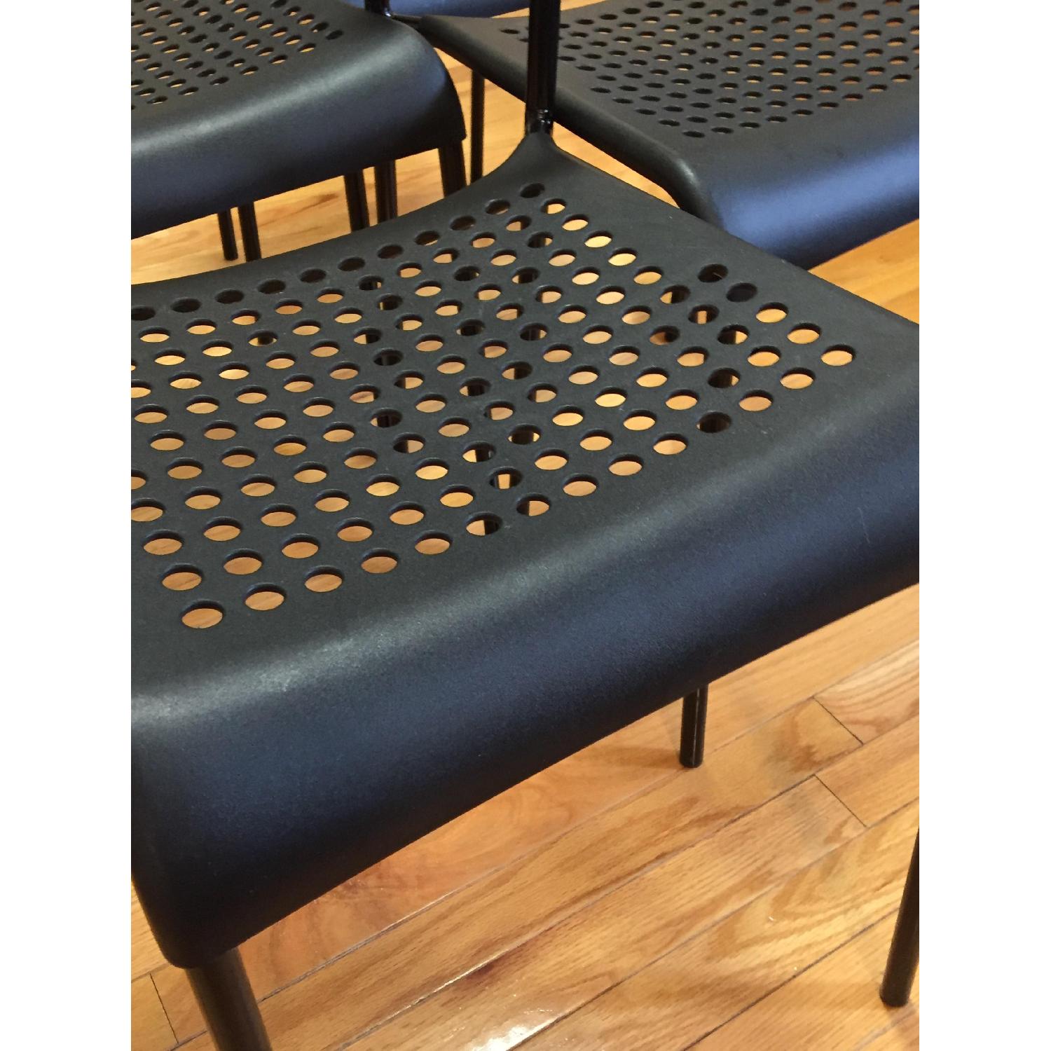 Ikea Adde Black Chairs - image-5