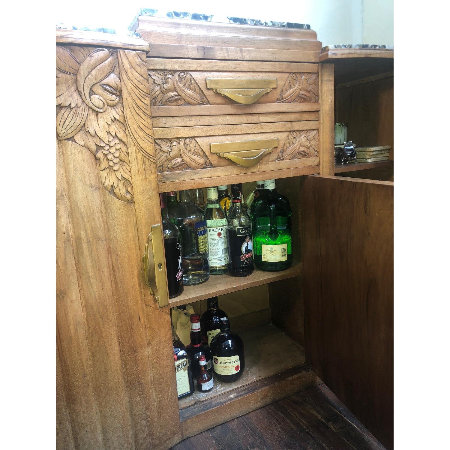 Antique Bar Cabinet - image-3