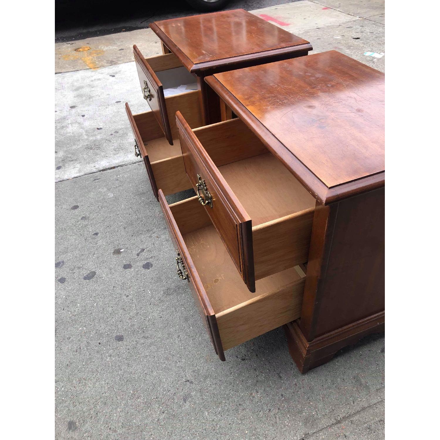 American Drew Solid Wood Nightstands - image-9