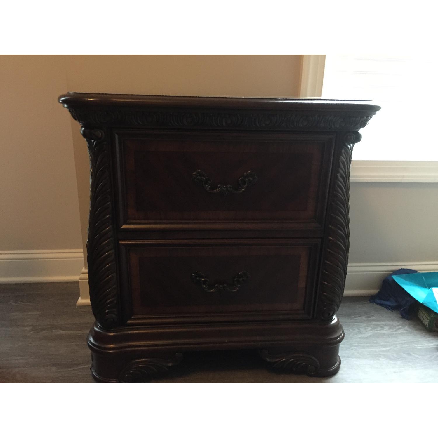 Raymour & Flanigan Catalina King Bedroom Nightstand - image-1