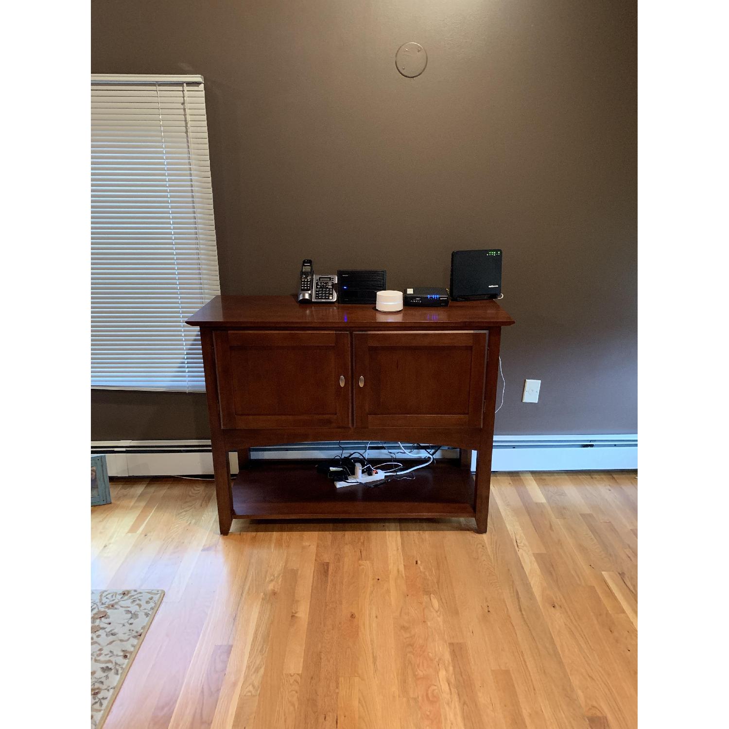 Ethan Allen Console Storage Table - image-1