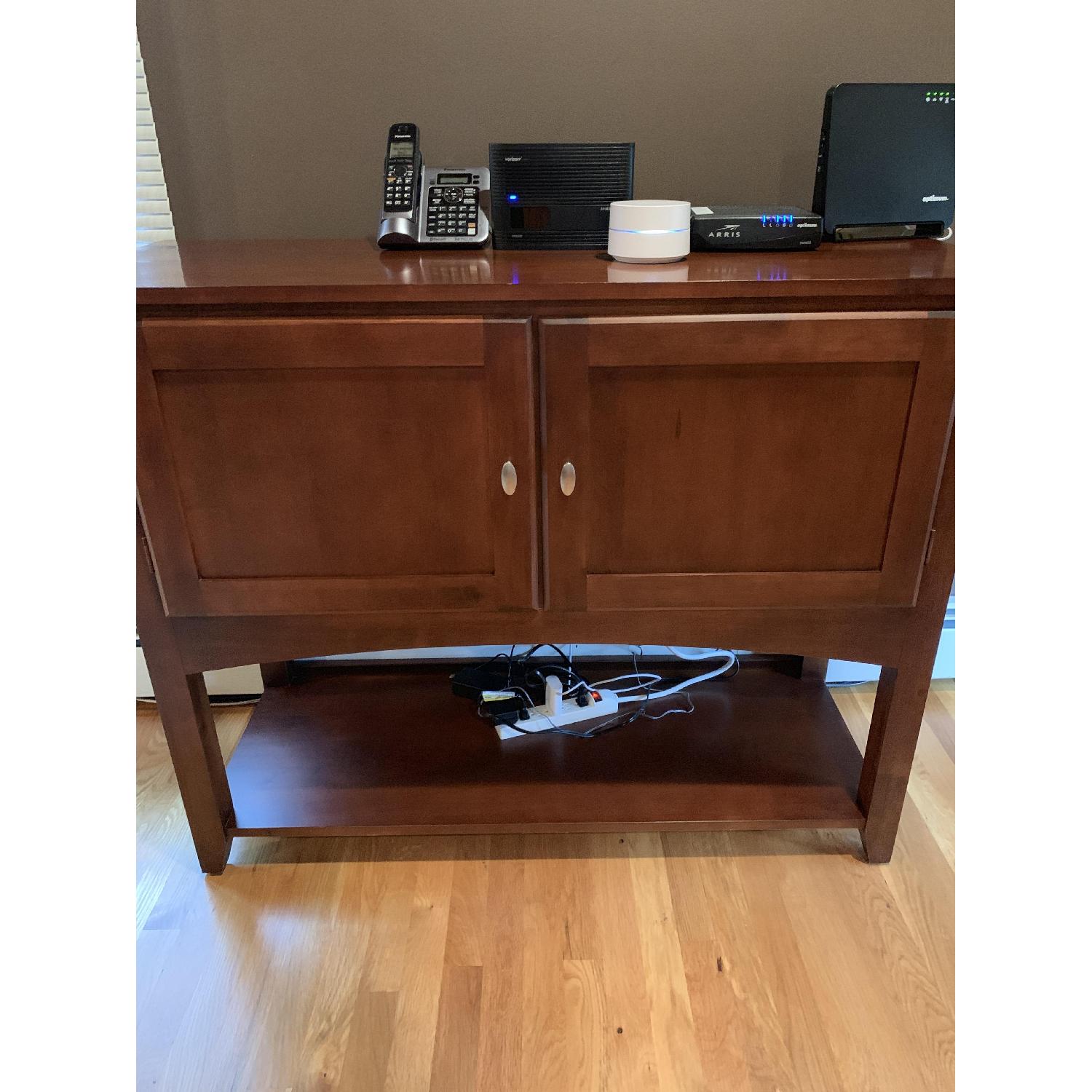 Ethan Allen Console Storage Table - image-3