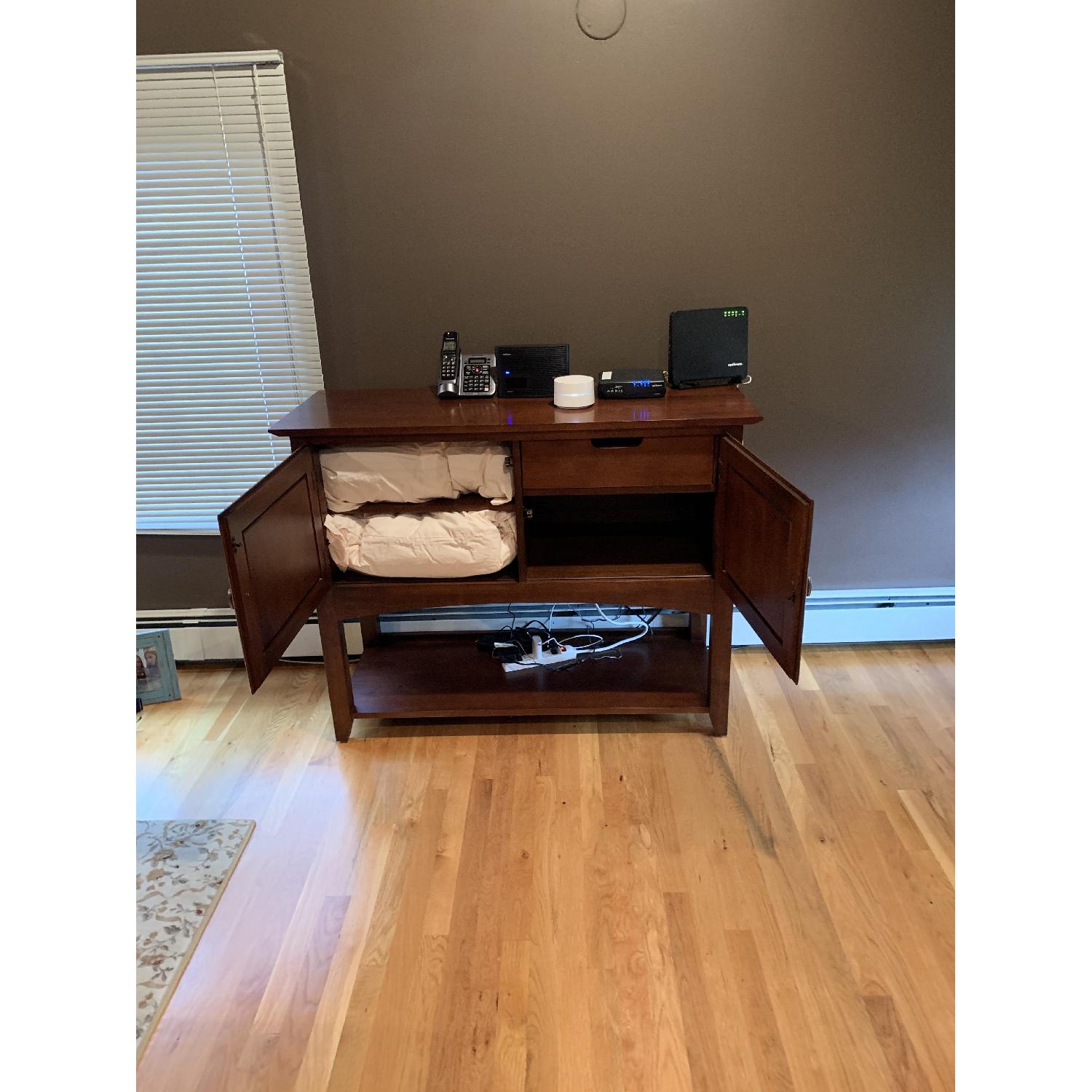 Ethan Allen Console Storage Table - image-5