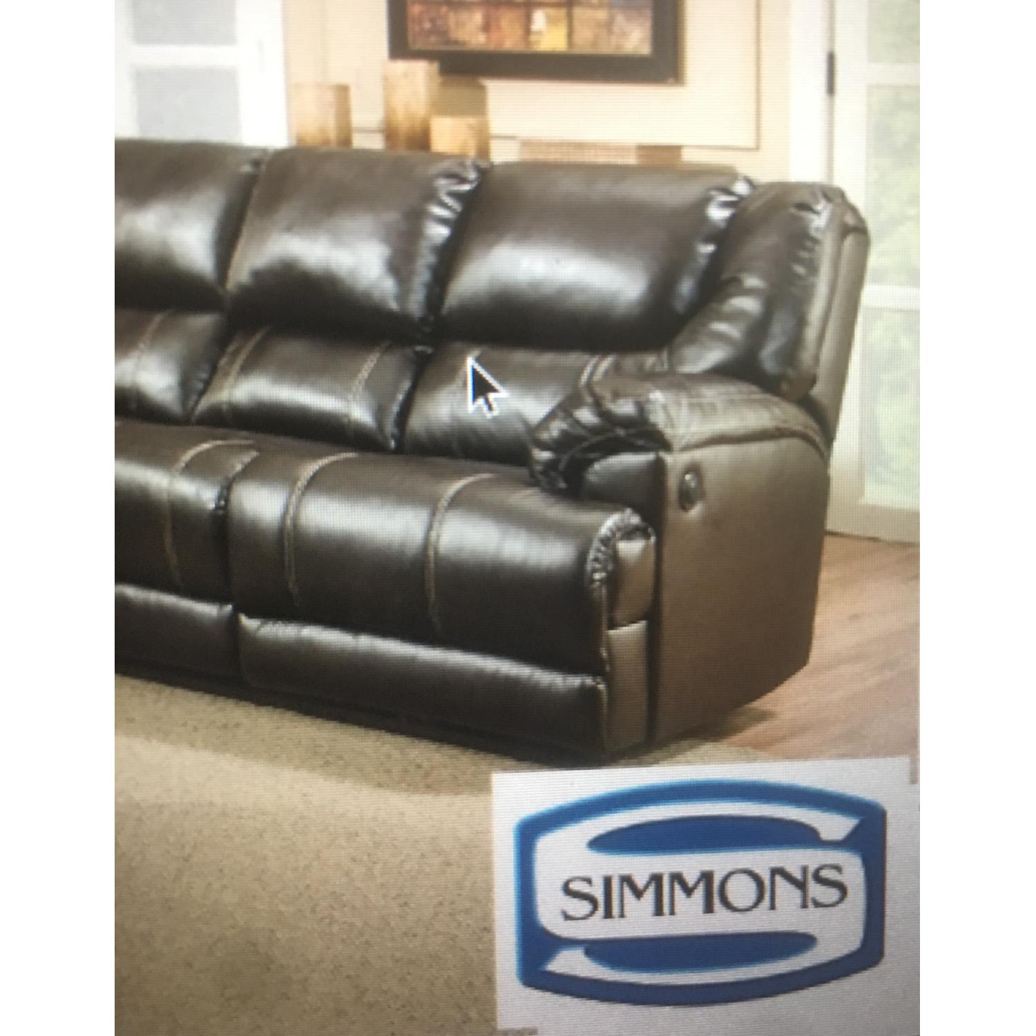 Bingo Brown Motion Reclining Sofa - image-3