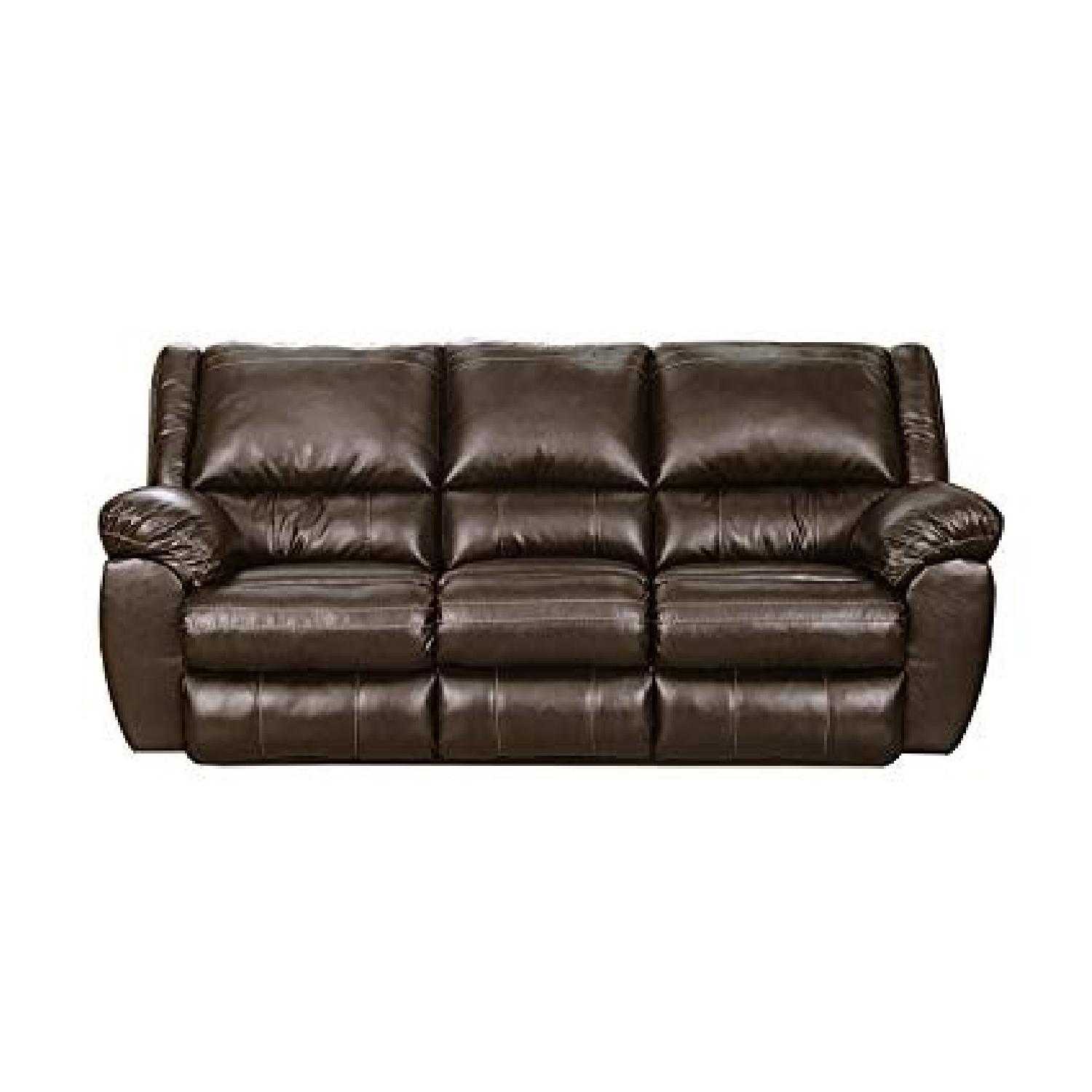 Bingo Brown Motion Reclining Sofa - image-0