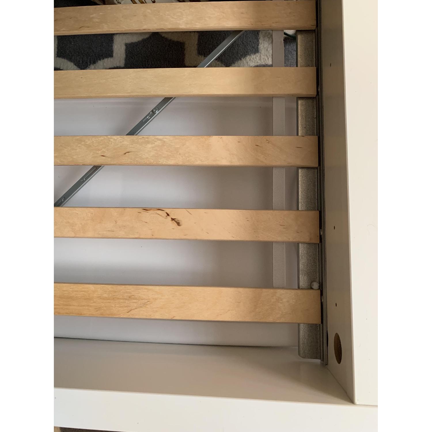 Ikea Malm White Full Size Bed w/ Storage Drawers - image-3
