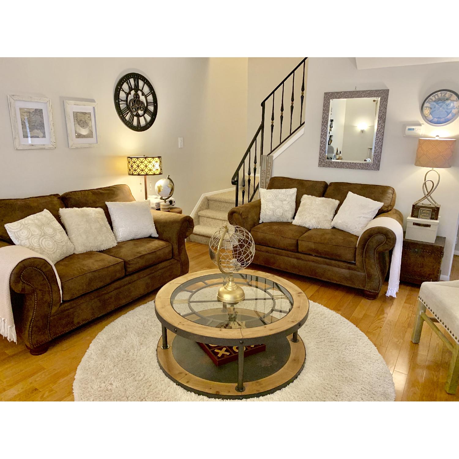 Raymour & Flanigan Canyon Ridge Loveseat - image-7