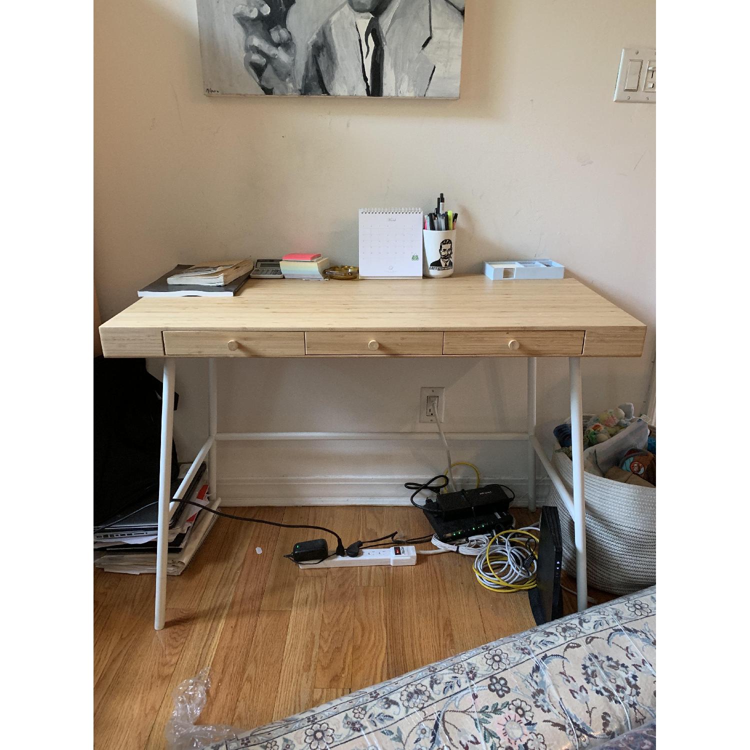Ikea Bamboo Desk - image-1