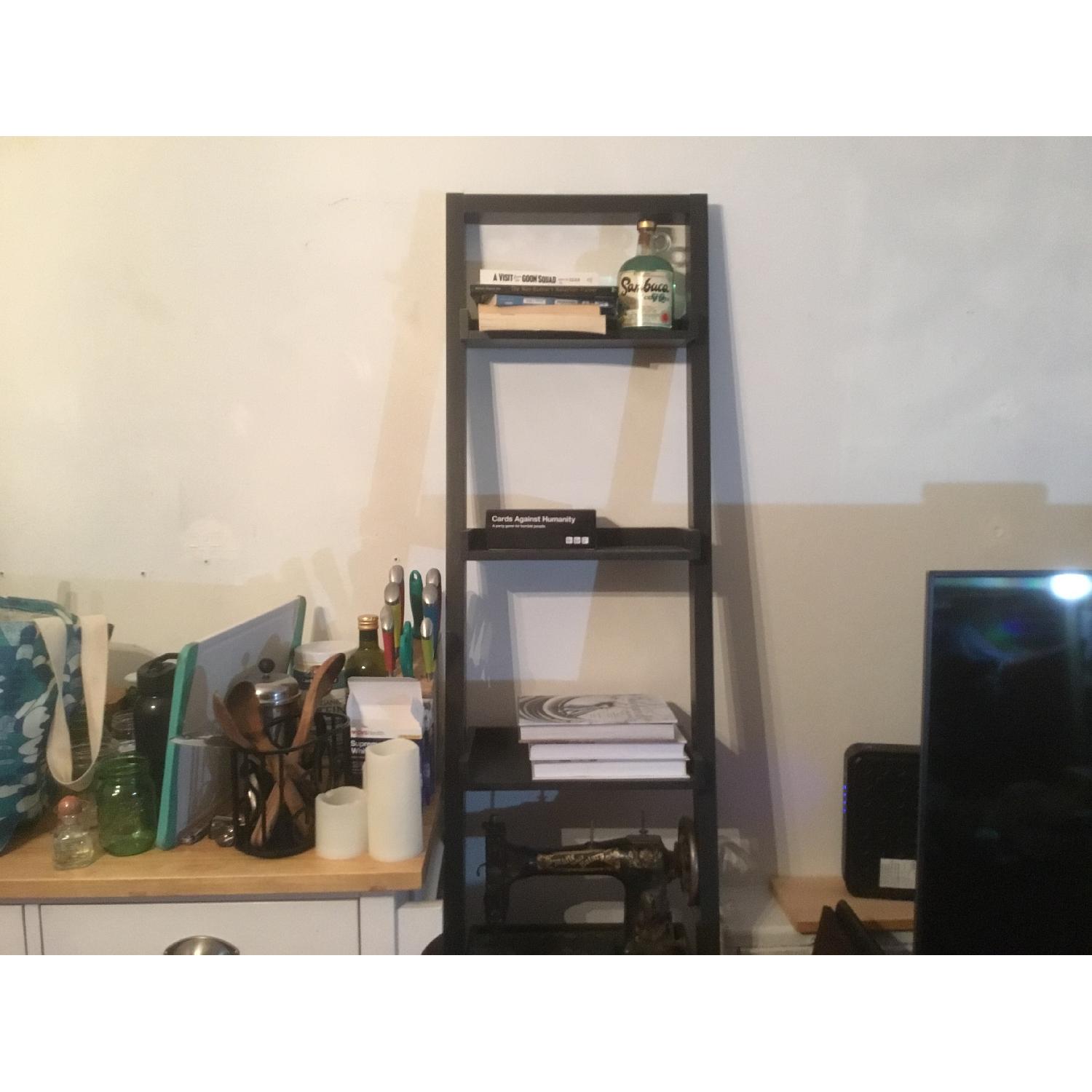 Crate & Barrel Ladder Bookshelf - image-2