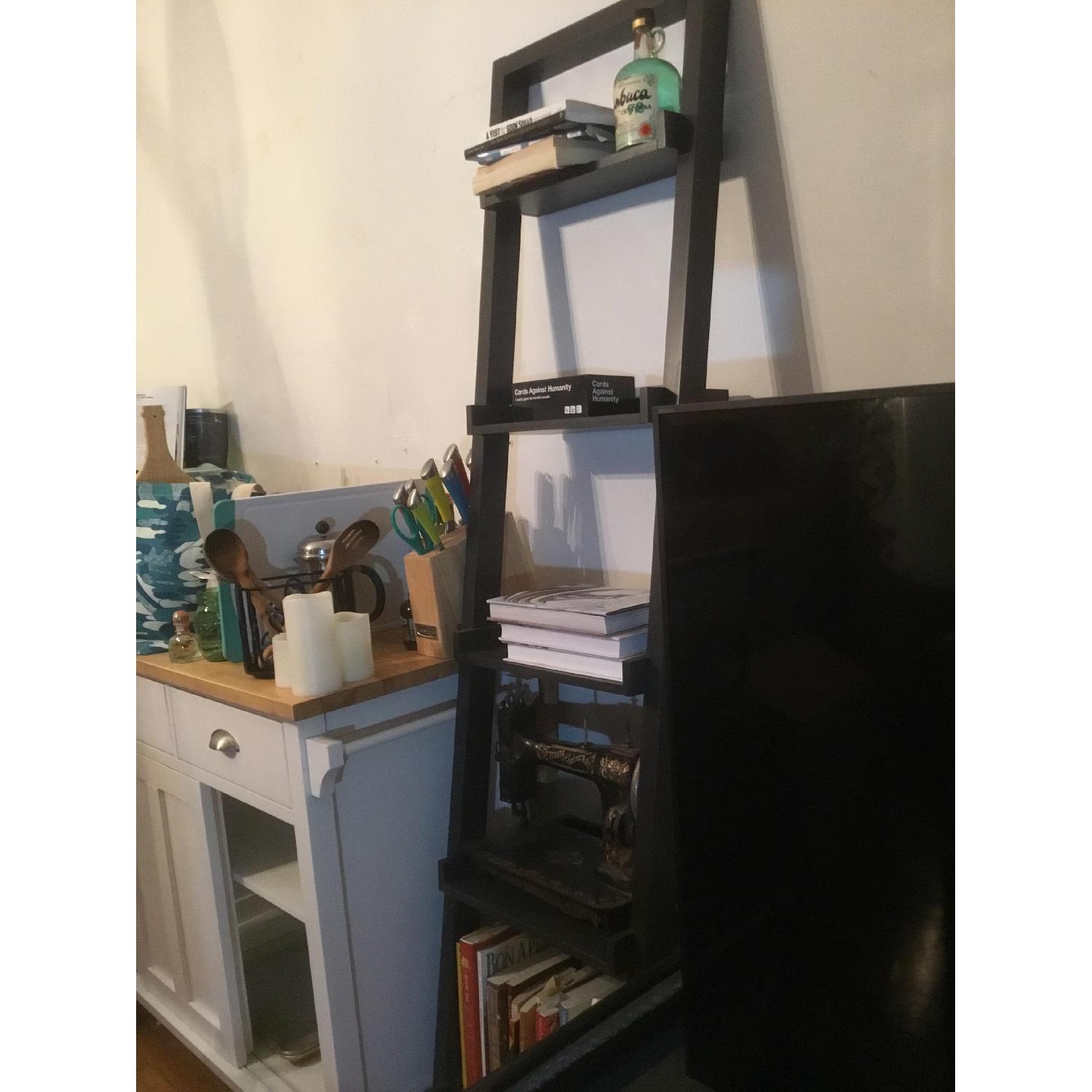 Crate & Barrel Ladder Bookshelf - image-3