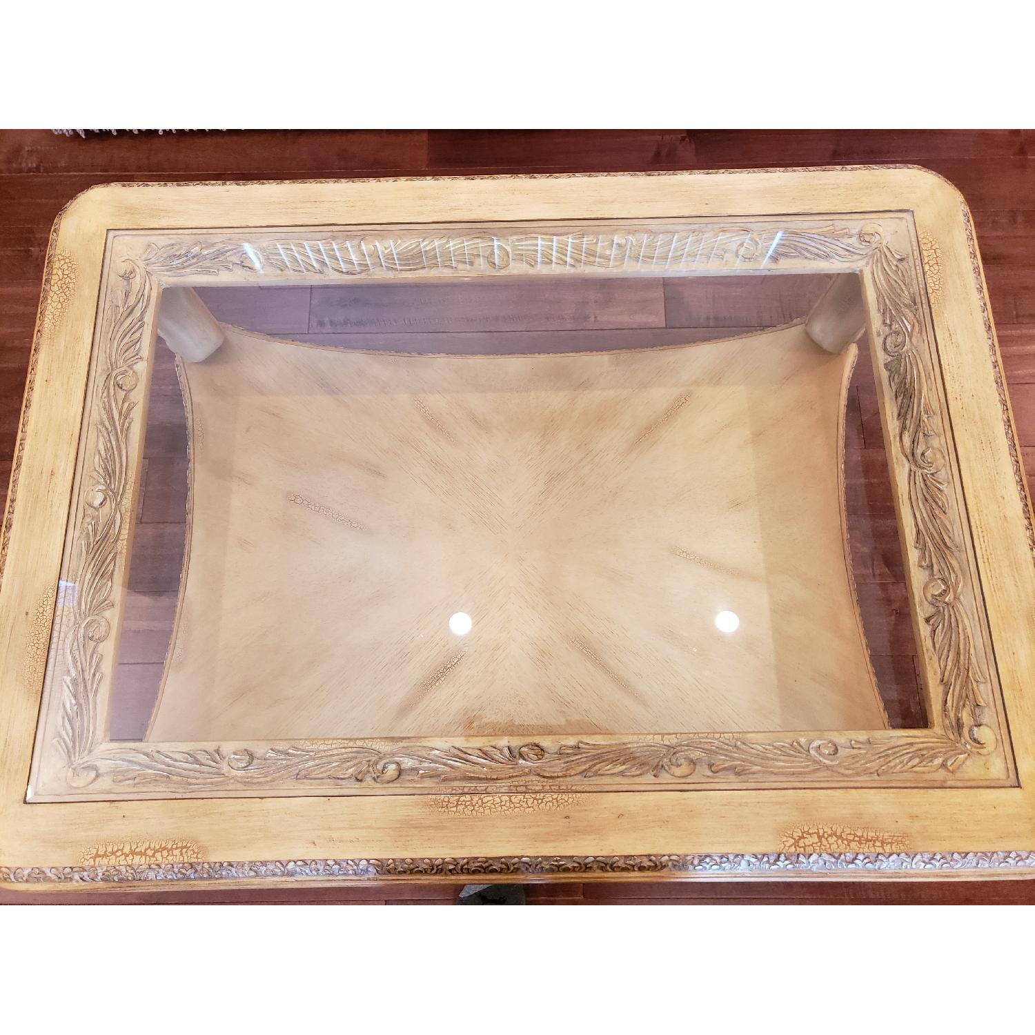 Schnadig Glass Top Coffee Table - image-3