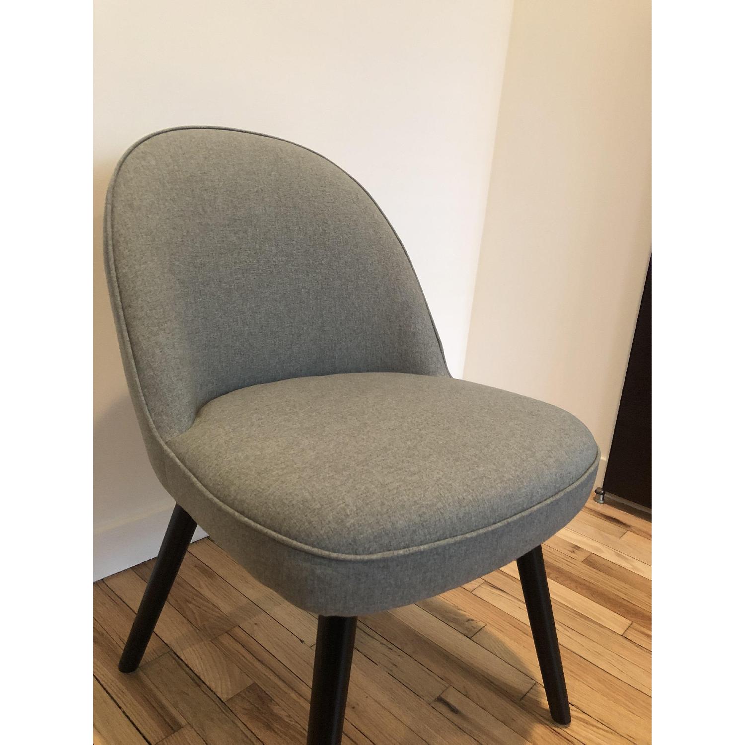 Arhaus Emily Grey Swivel Chairs - image-2