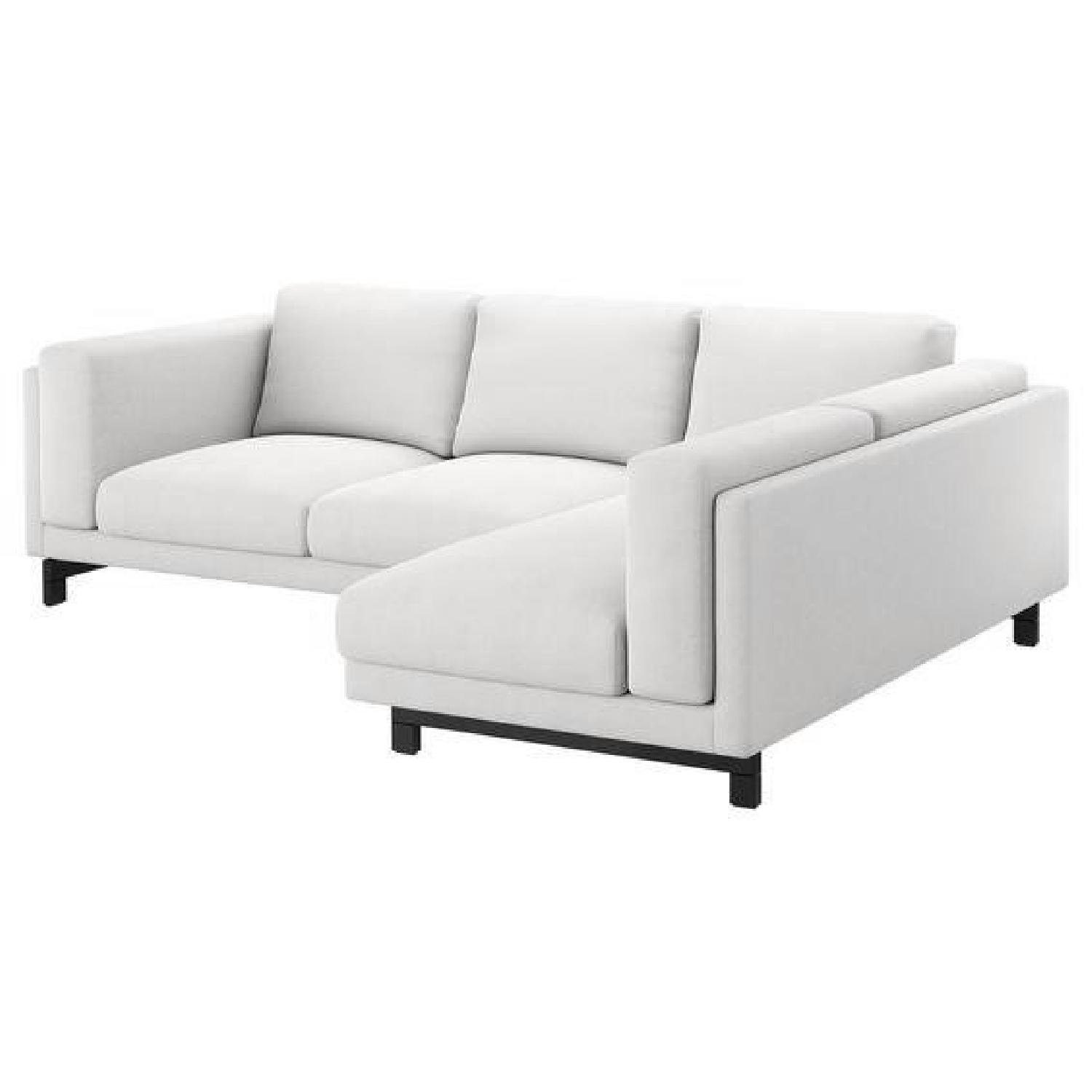 Ikea Nockeby L Shaped Sectional Sofa AptDeco