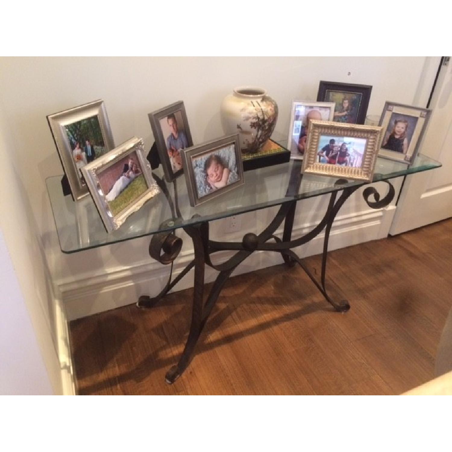 Glass Sofa/Console Table - image-2