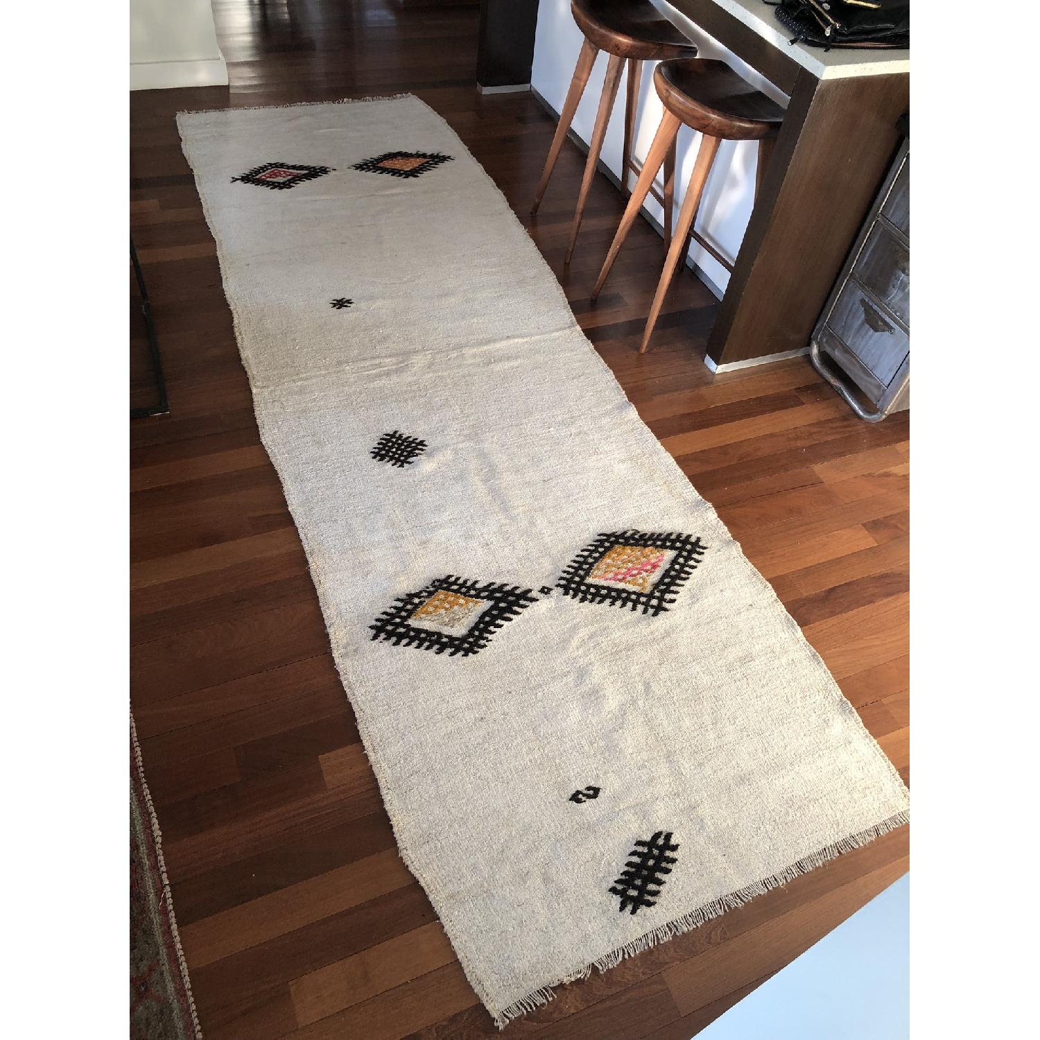 Antique Hand Woven Rug - image-1