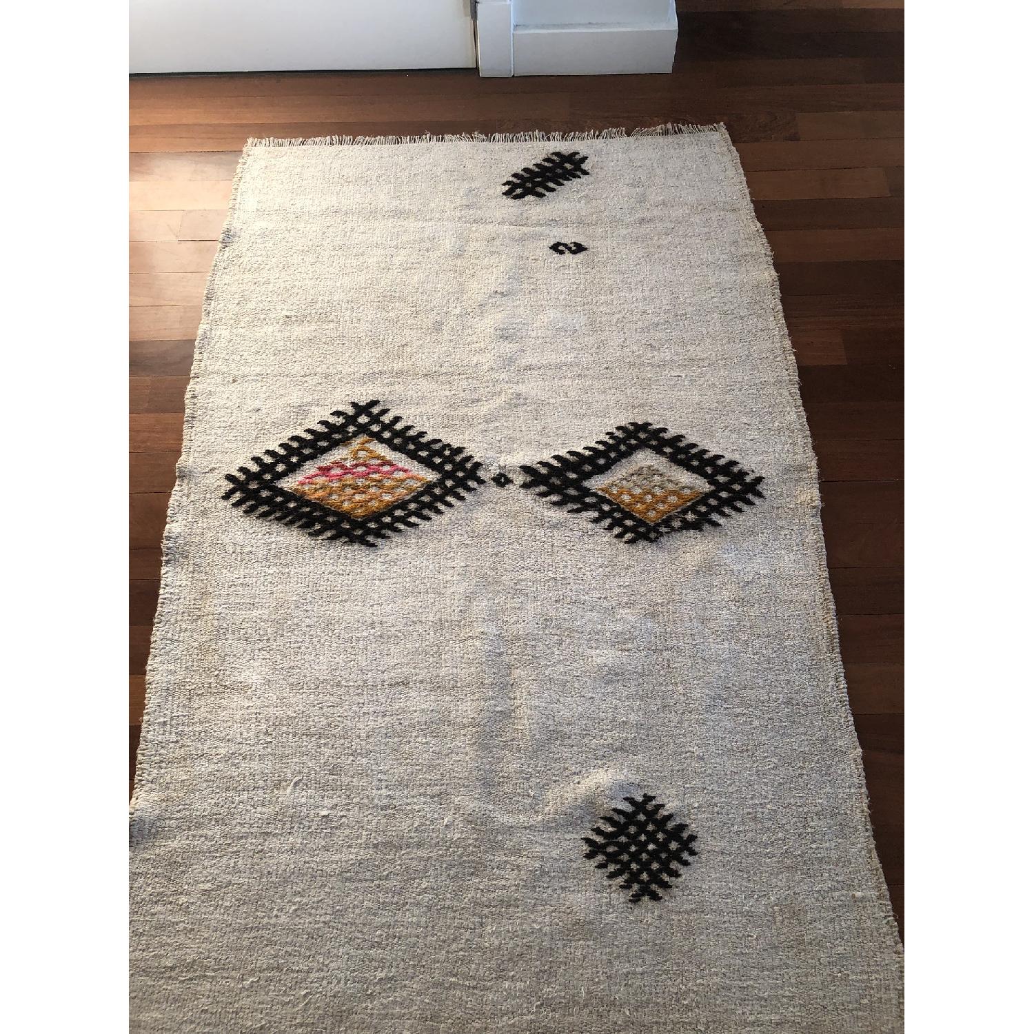 Antique Hand Woven Rug - image-3
