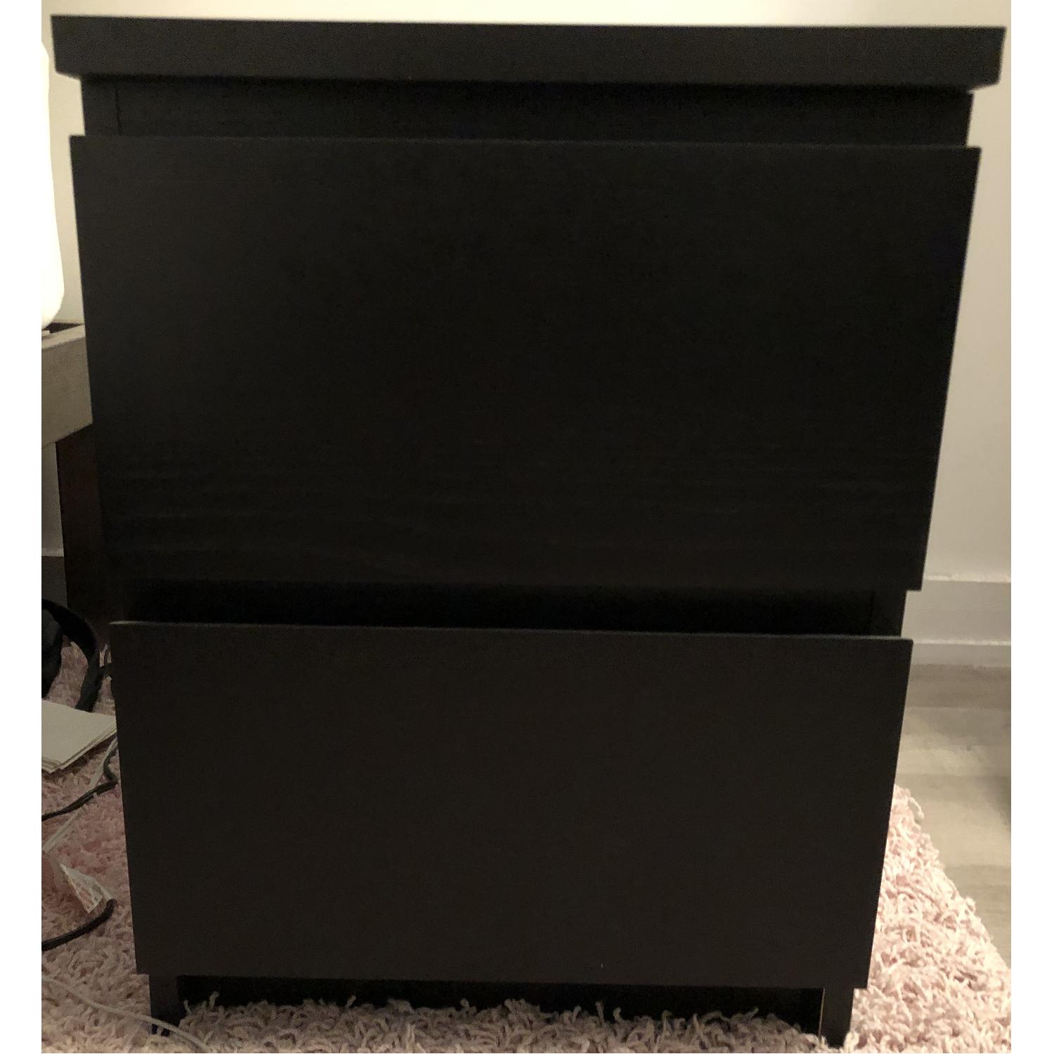 Ikea Malm 2 Drawer Nightstand - image-1