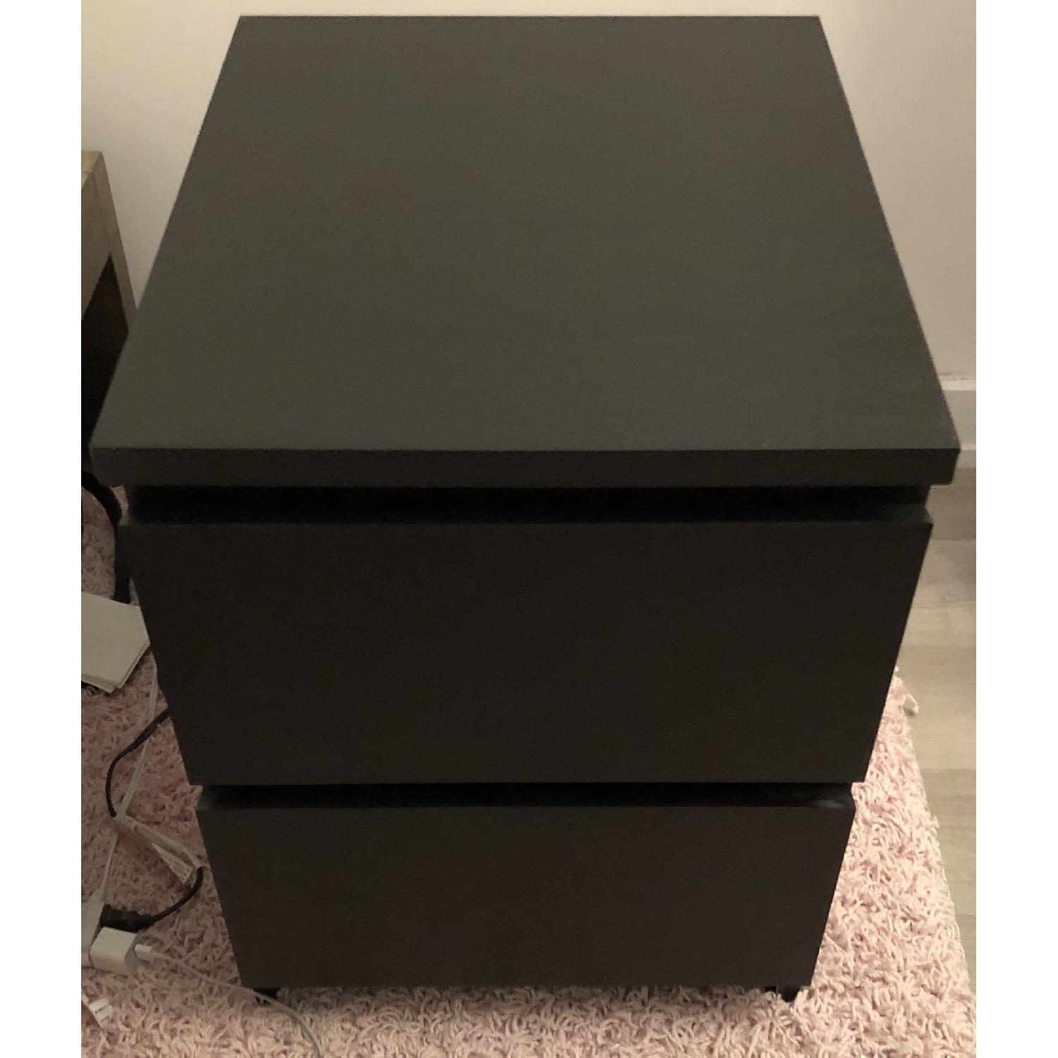Ikea Malm 2 Drawer Nightstand - image-2