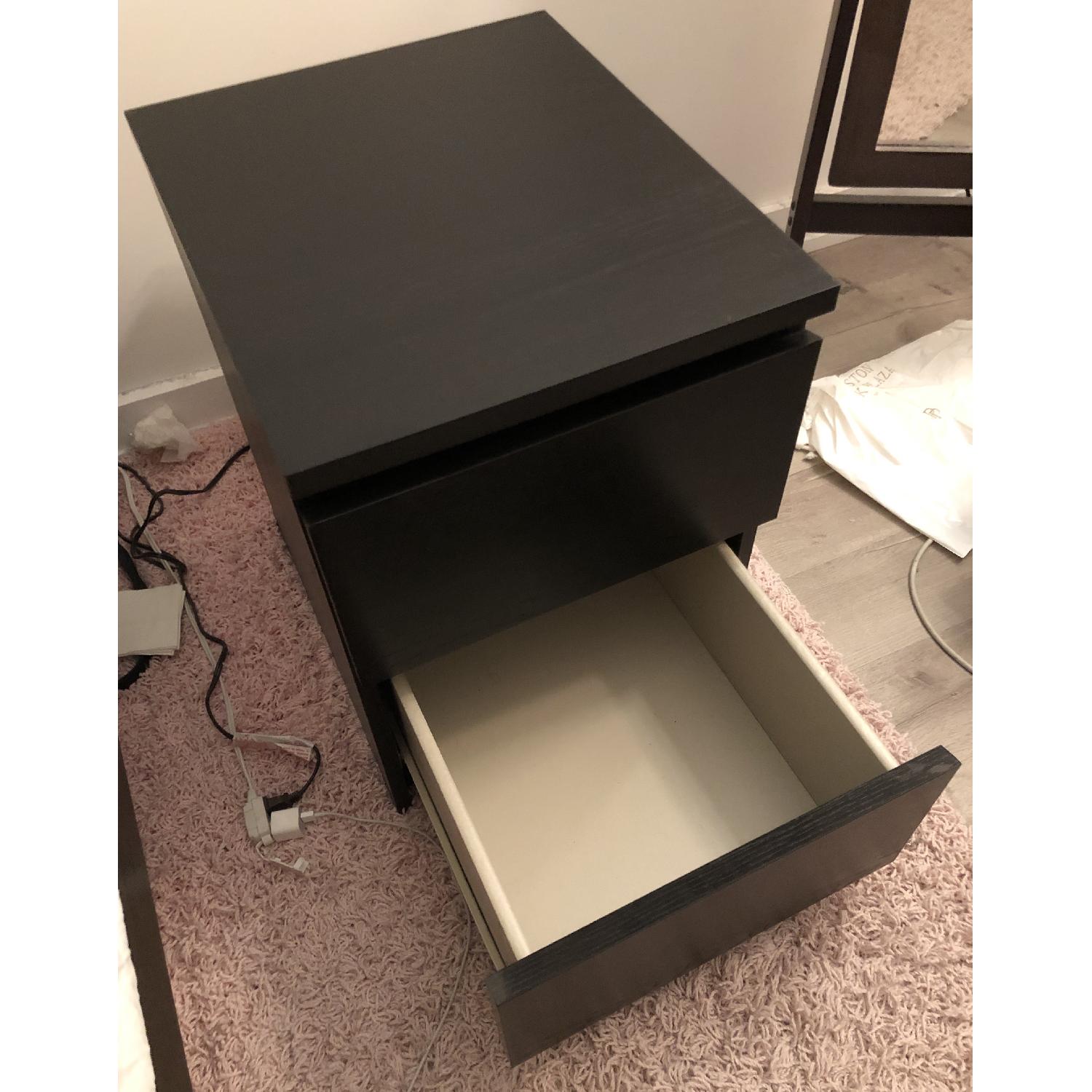 Ikea Malm 2 Drawer Nightstand - image-3