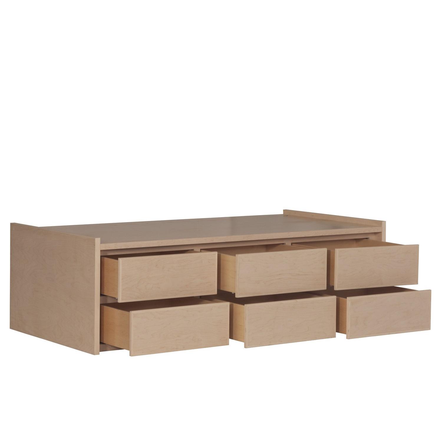 Urban Green Solid Maple Twin Storage Bed - image-4