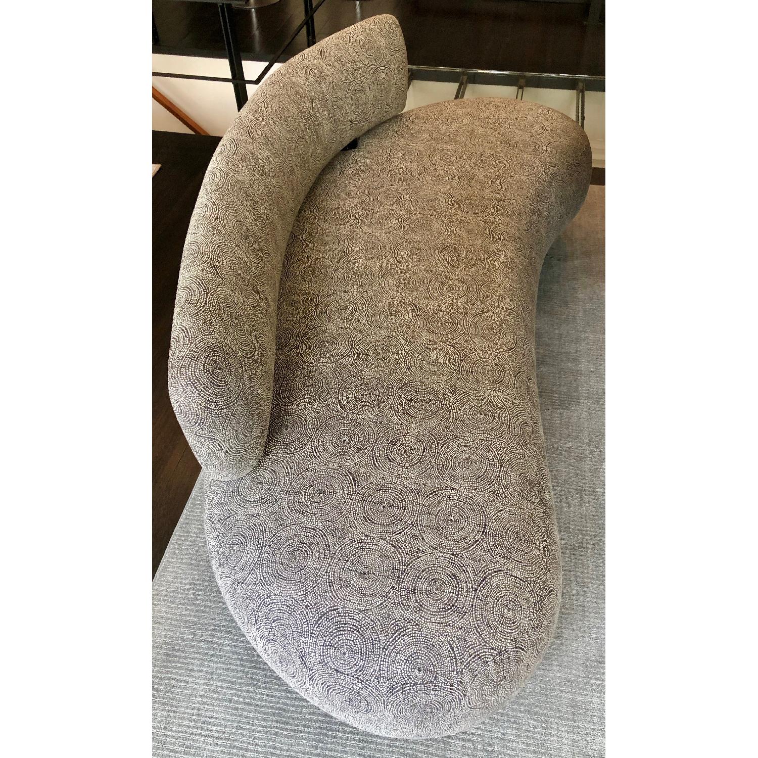 Custom Mid-Century Style Curved Banquette - image-5