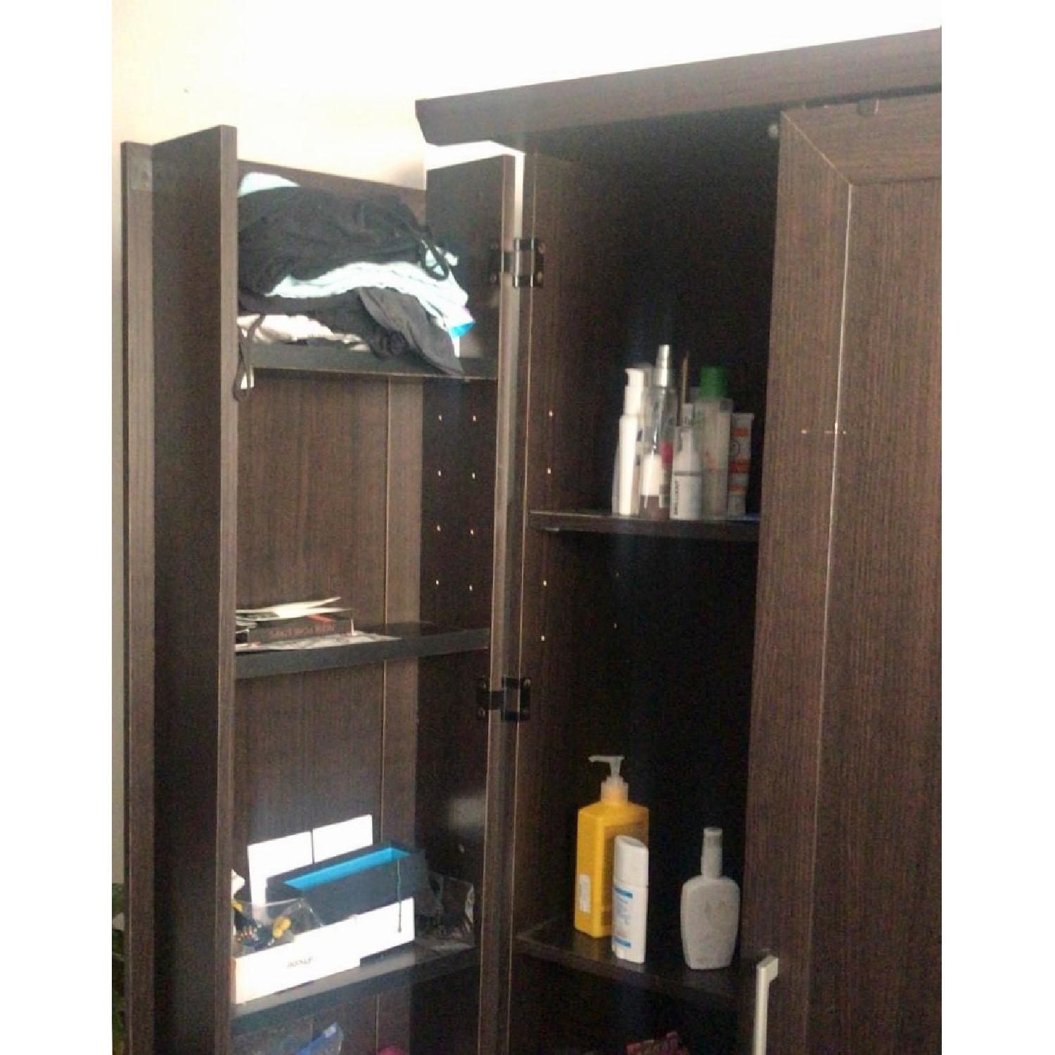 Dark Brown Wardrobe - image-2