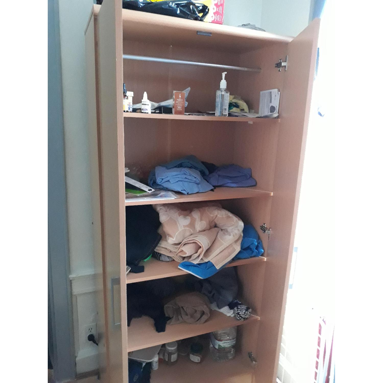 Natural Wood Wardrobe - image-3