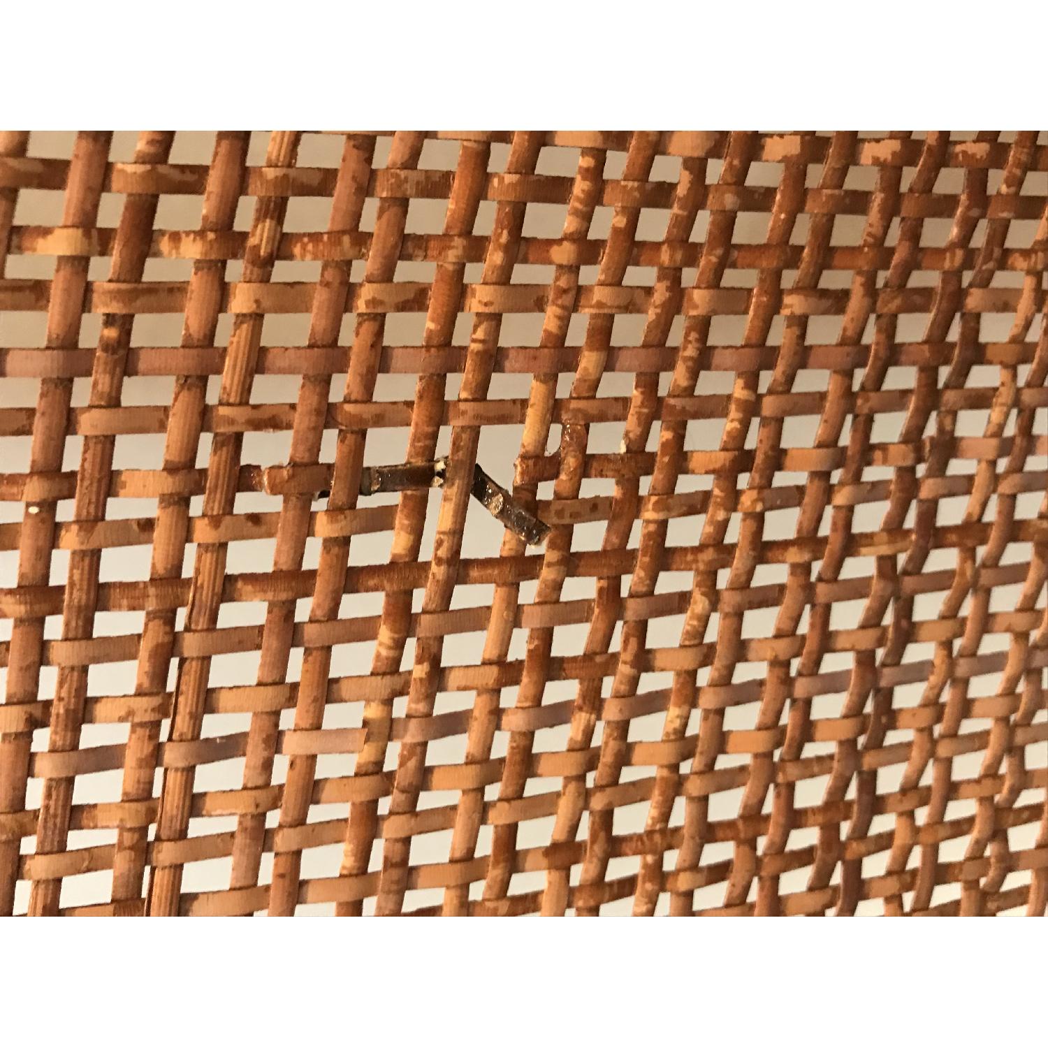 American of Martinsville Cane Barrel Chairs - image-7