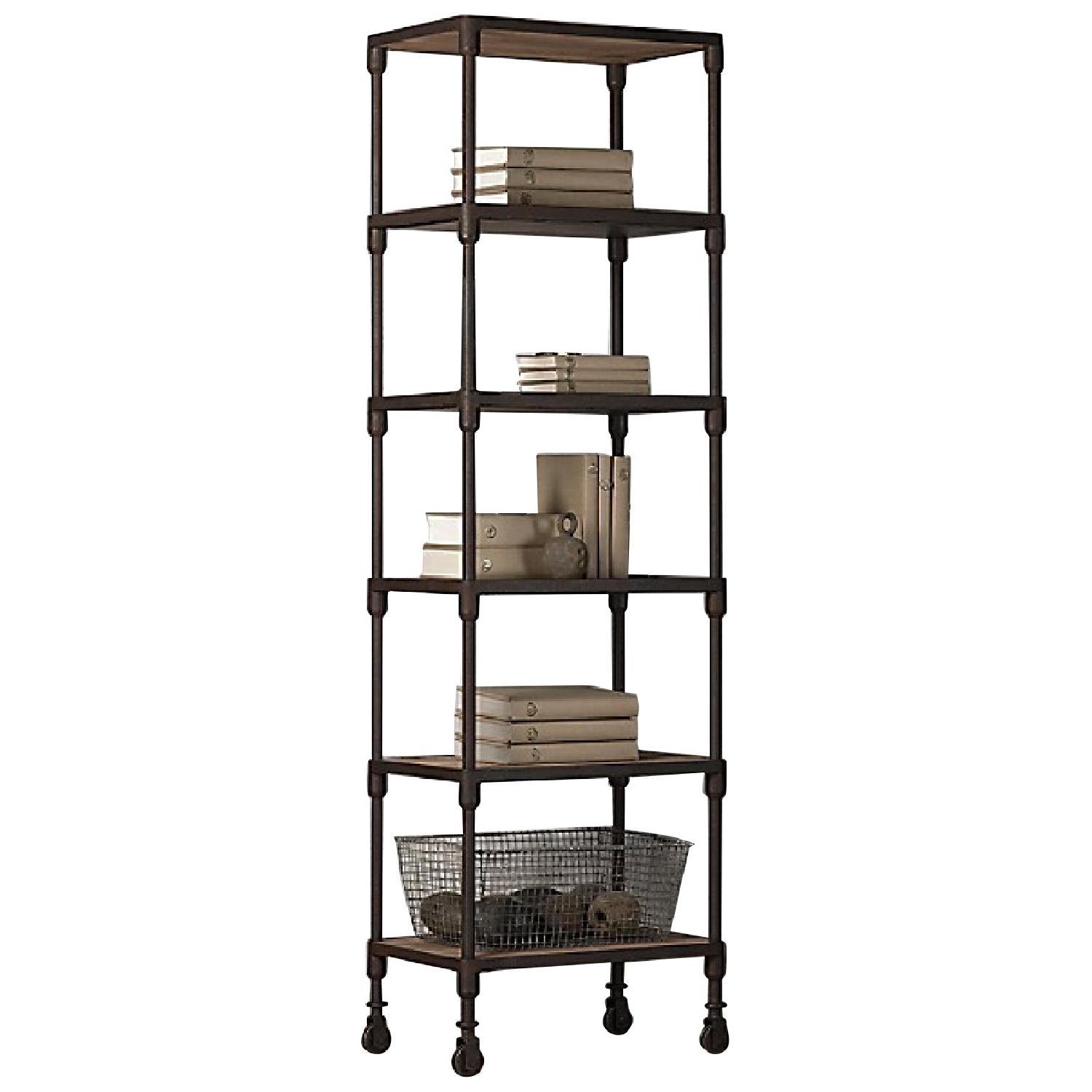 Restoration Hardware Dutch Industrial Bookcases - image-0