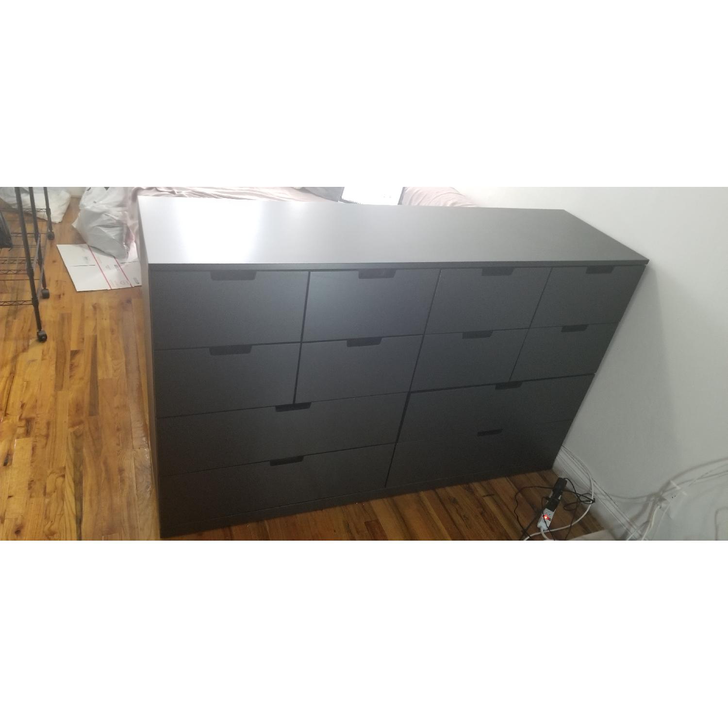 Ikea Nordli 12-Drawer Chest in Anthracite - image-4