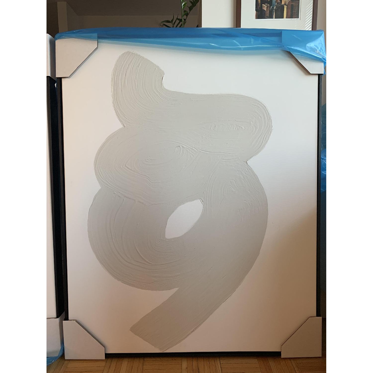 Williams Sonoma Neutral Swirl 2-Piece Art - image-2