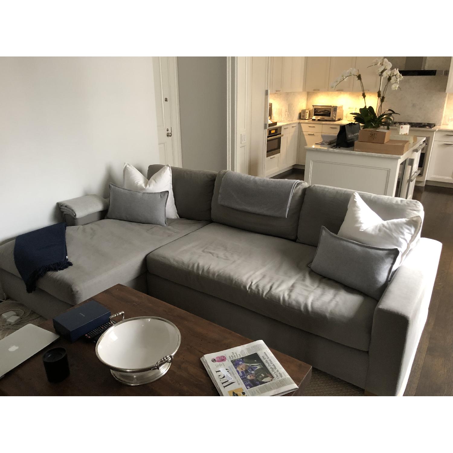 Restoration Hardware Maxwell Sofa Left-Arm Chaise Sectional - image-0