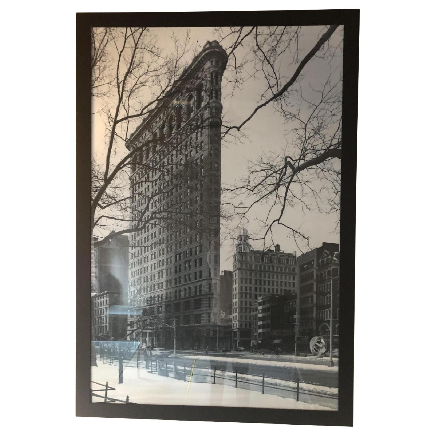 Modern Framed Print of Flatiron Building NYC - image-0