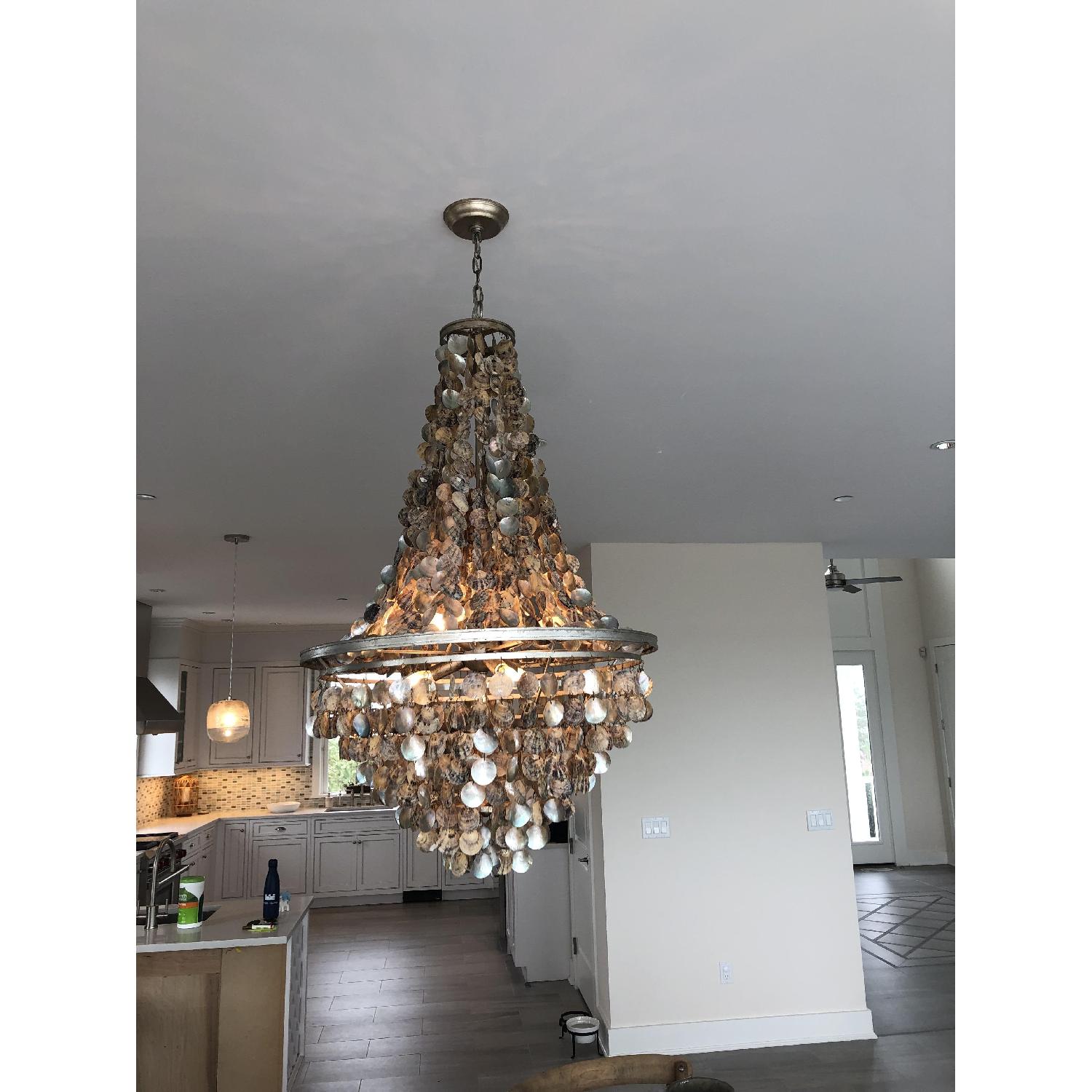 Regina Andrew Capri Abalone Shell Chandelier - image-6