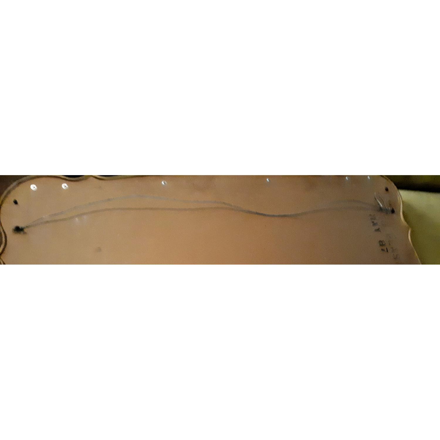 Vintage Large Decorative Gold Framed Mirror - image-1