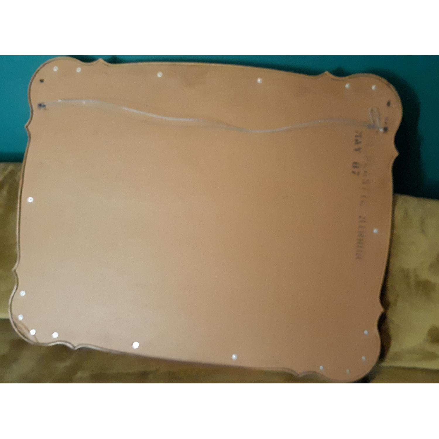 Vintage Large Decorative Gold Framed Mirror - image-2
