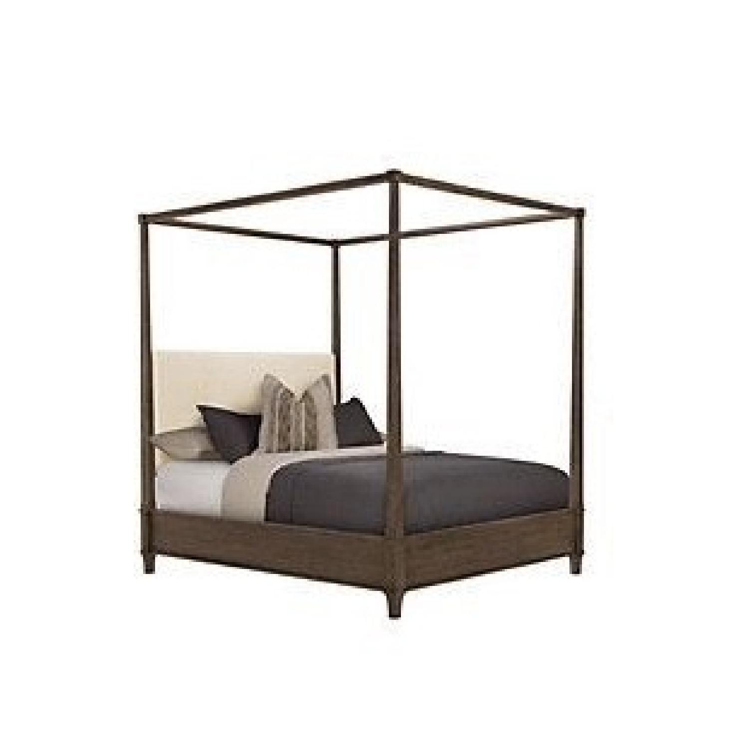 Canopy King Size Bed - image-0