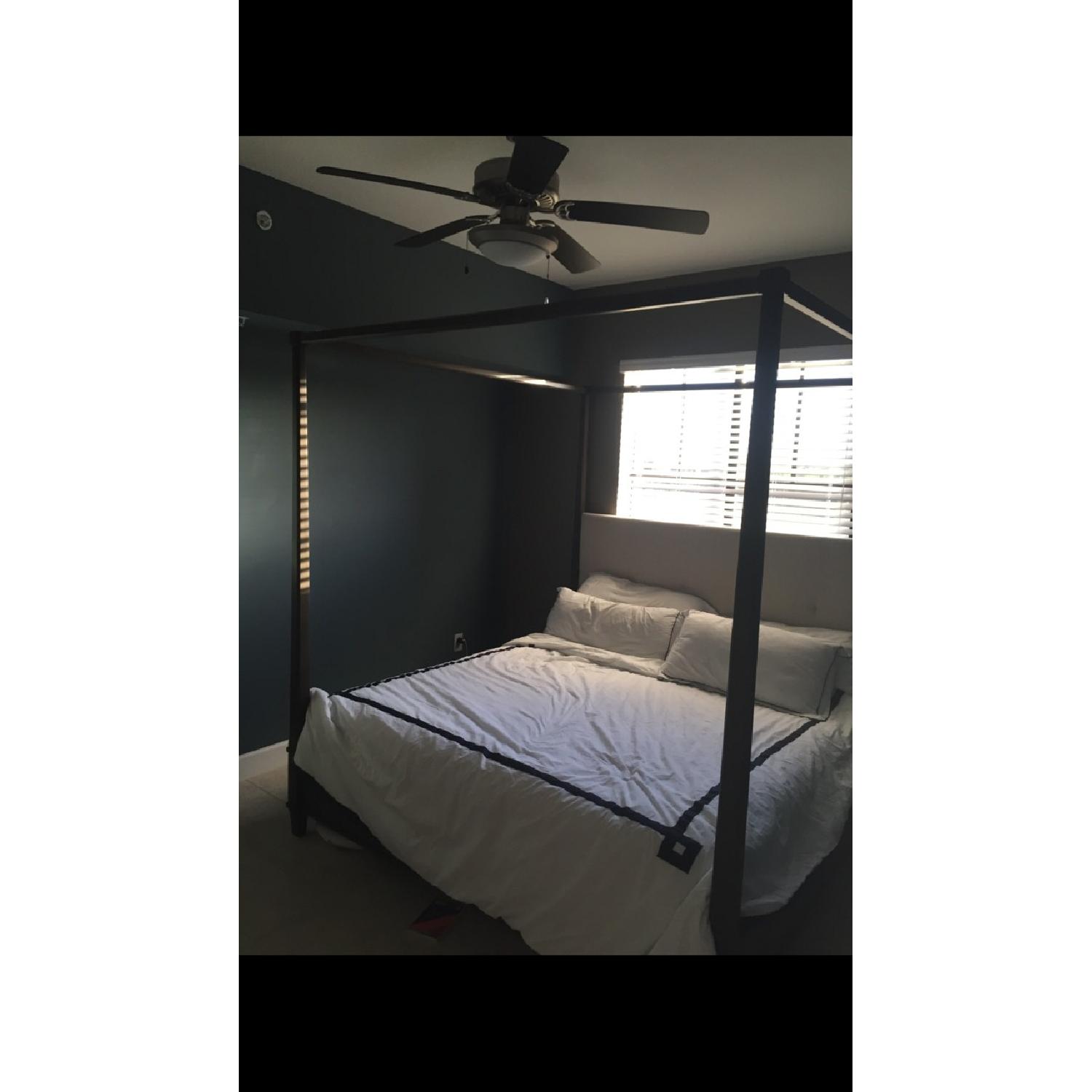 Canopy King Size Bed - image-2