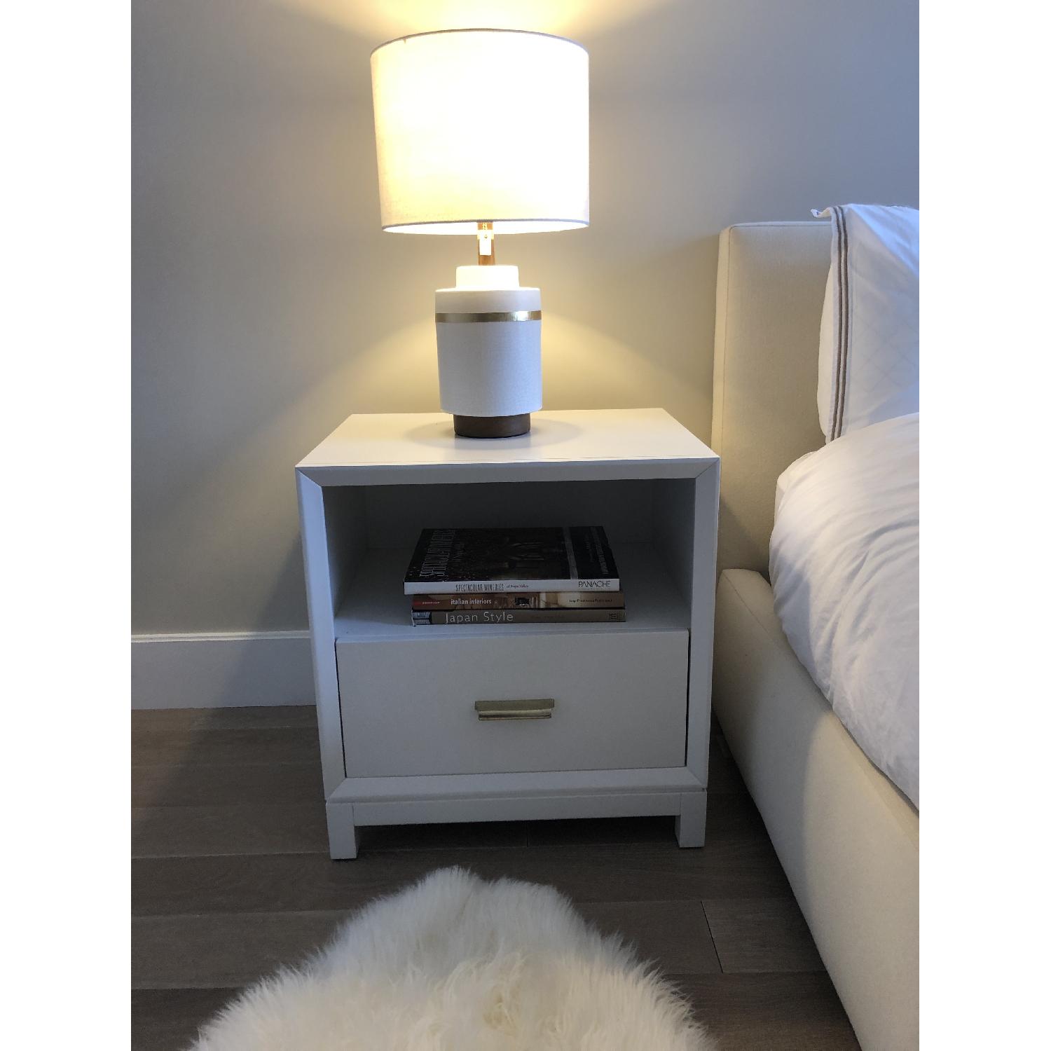 West Elm Ceramic Table Lamps - image-2